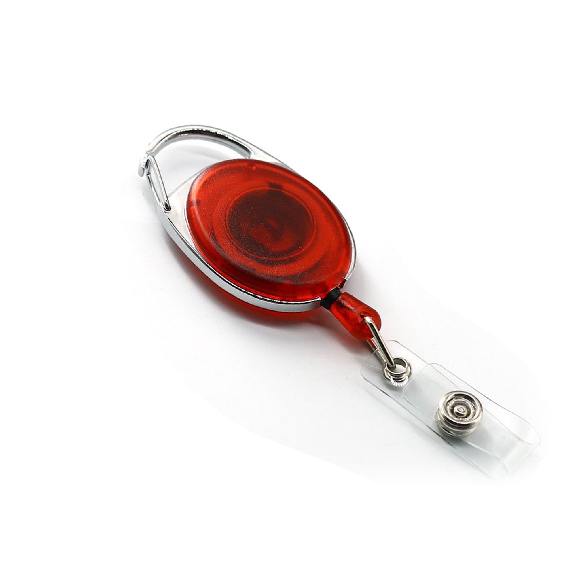 Retractable Oval Card Holder
