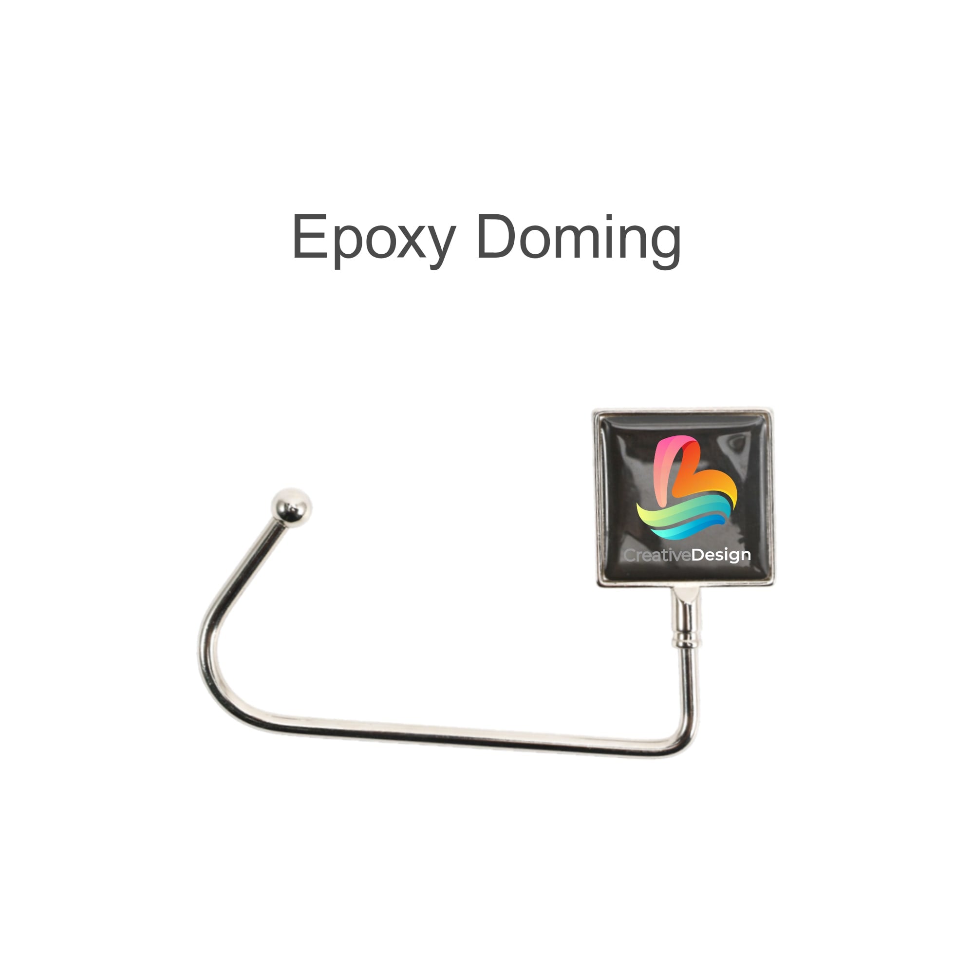 Square Straight Desk Hook