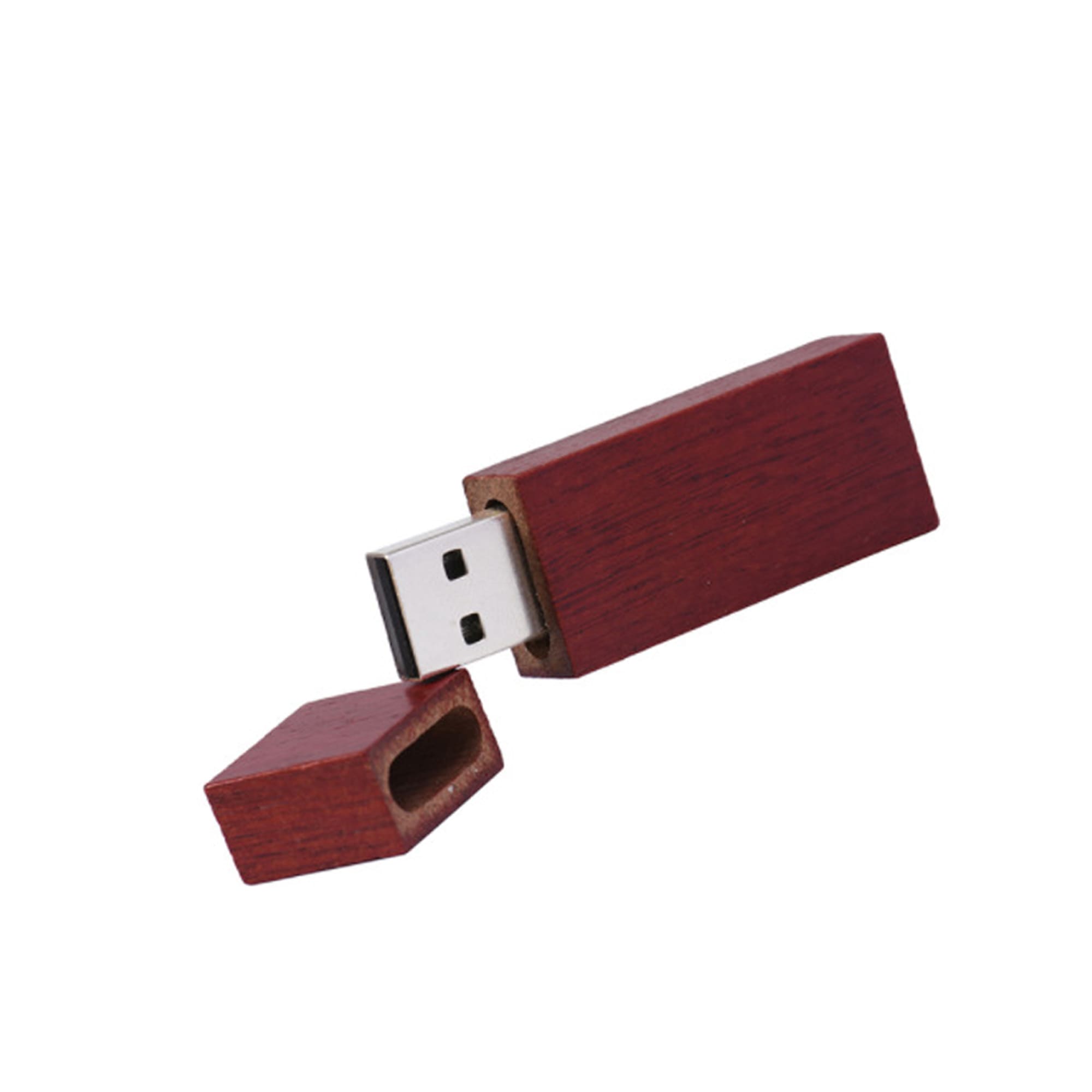 Rectangle Wooden Flash Drive
