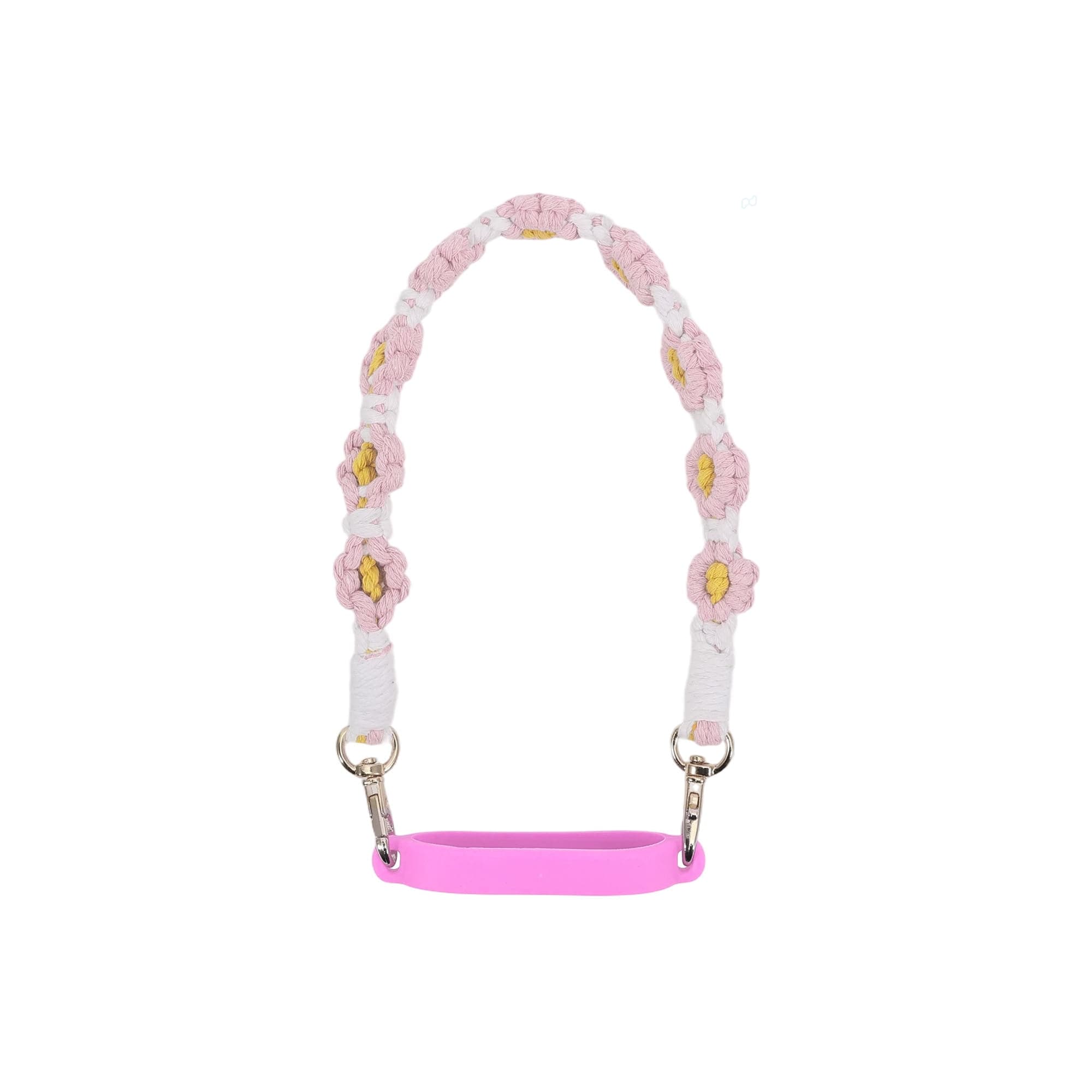 Woven Flower Tumbler Strap