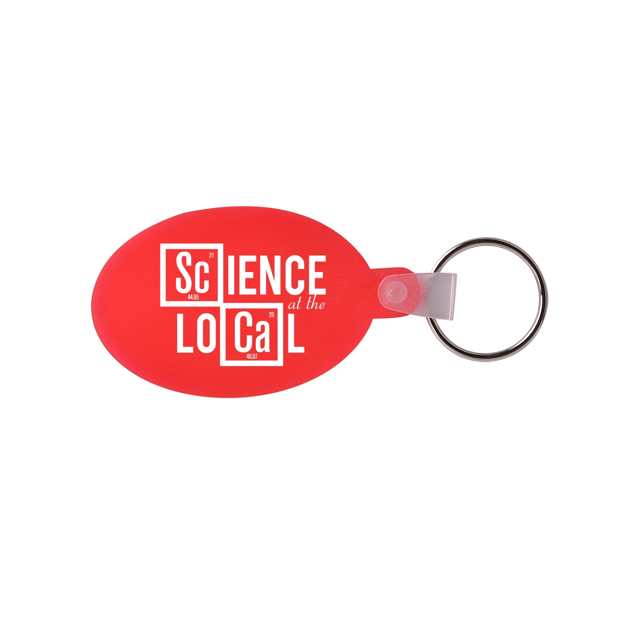 Oval Durasoft Keyring