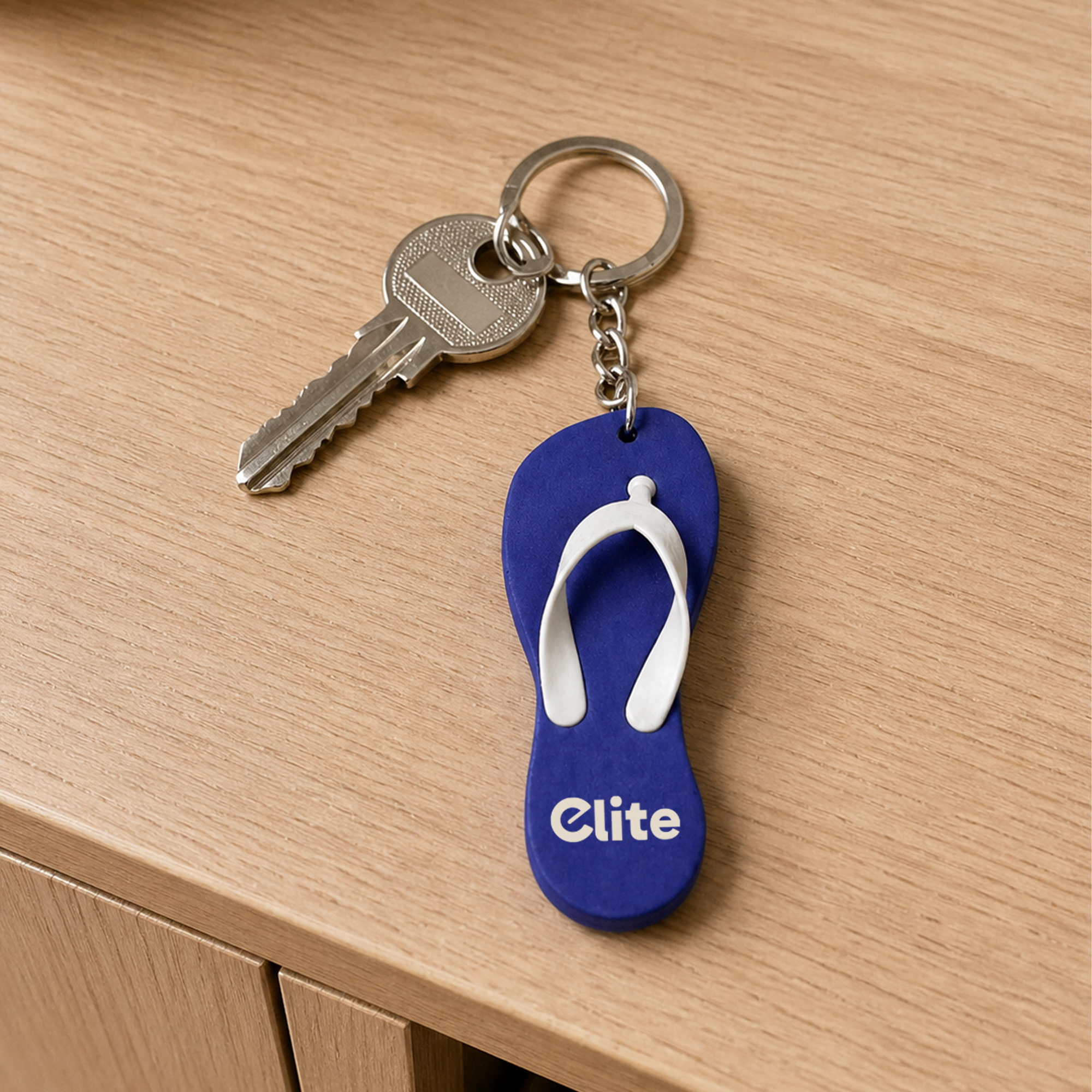 Thongs Shape EVA Floating Keychain