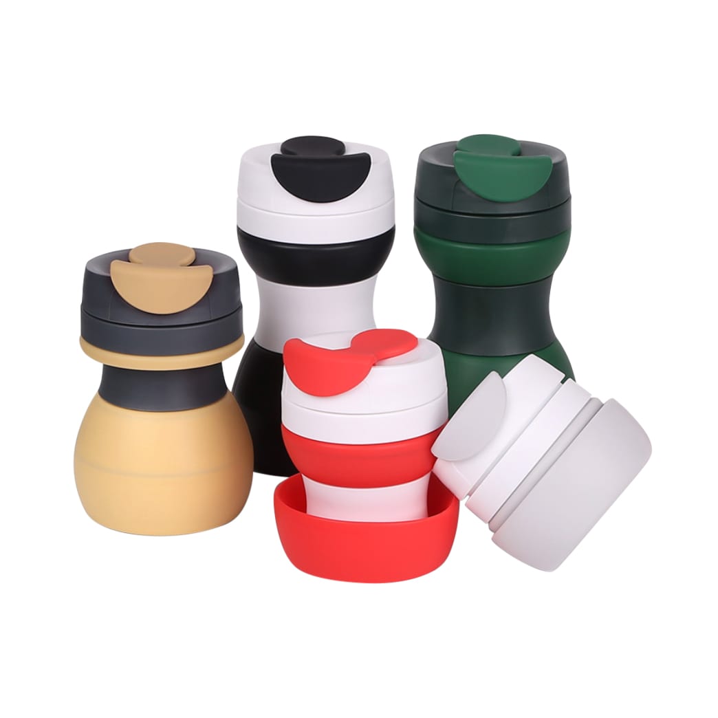 500ml Collapsible Silicone Coffee Travel Cup