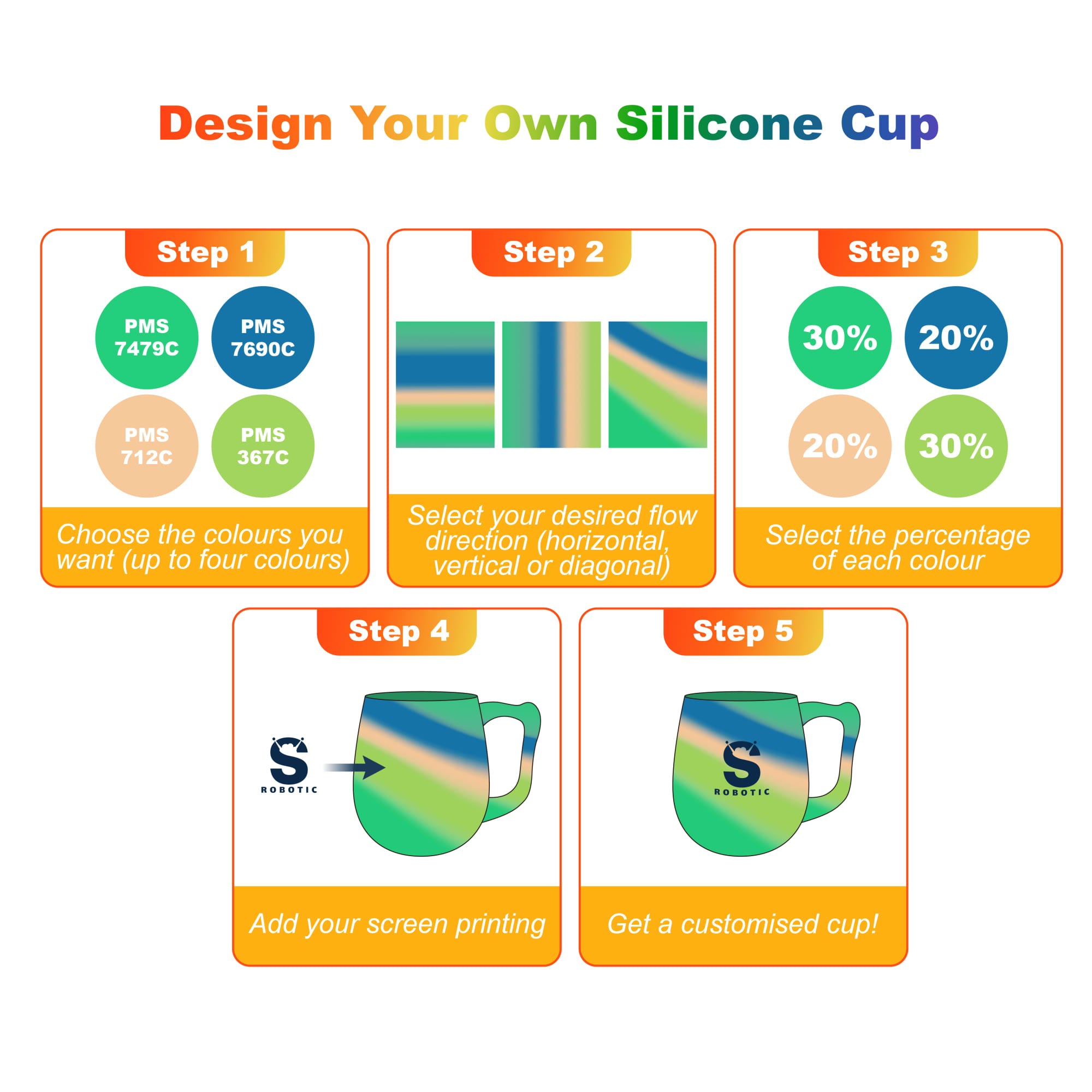 Custom Silicone Mug