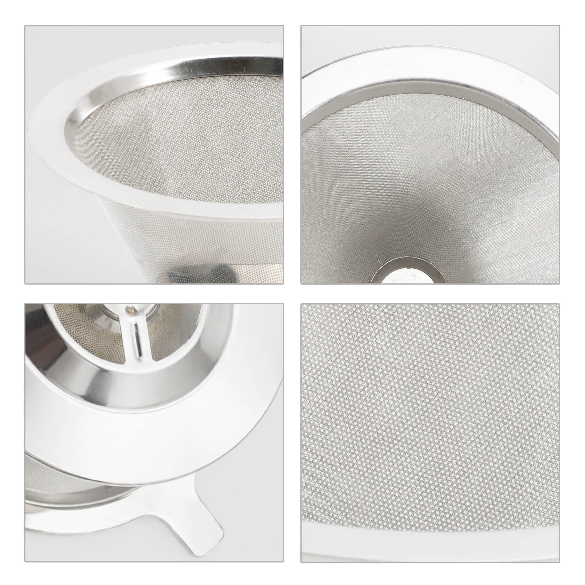 Stainless Steel Coffee Filter with Stand