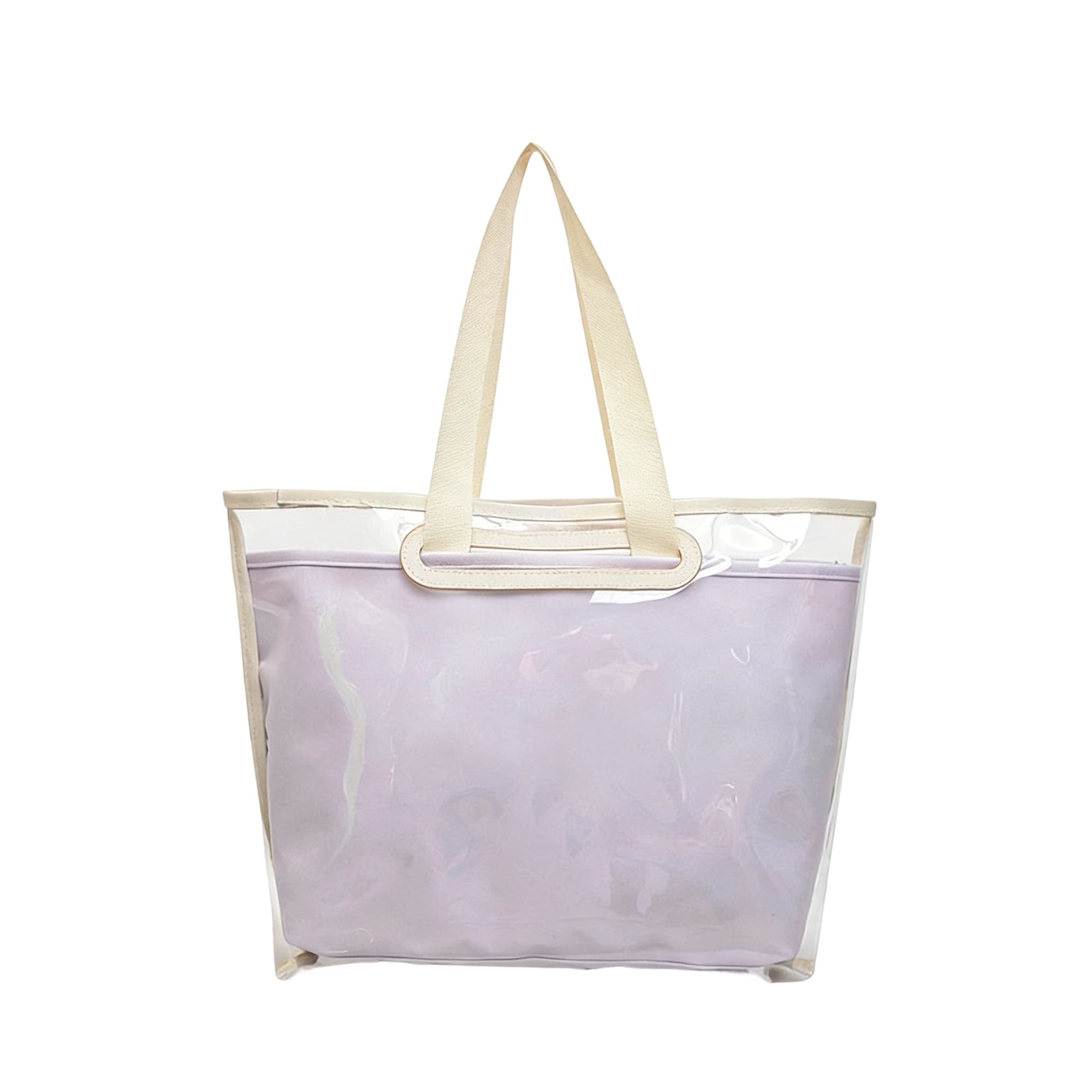 Tote Bag With Detachable PVC Cover