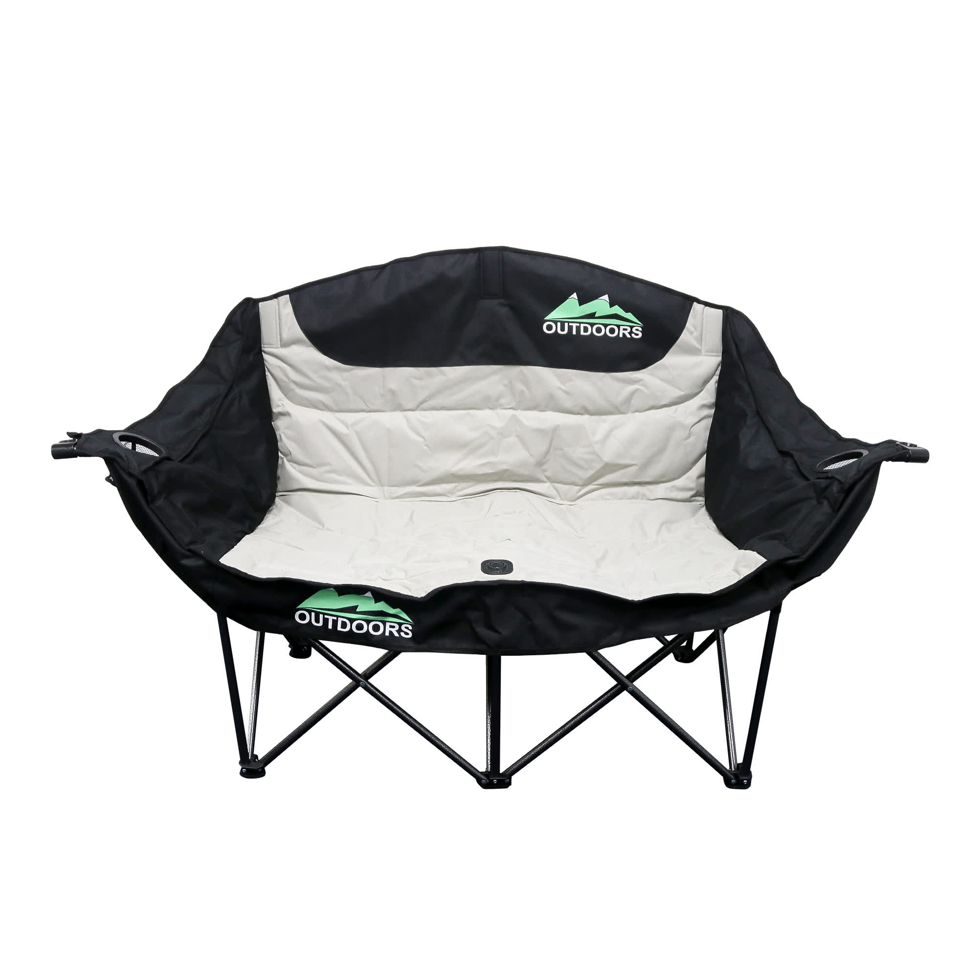 Double Foldable Portable Camping Chair