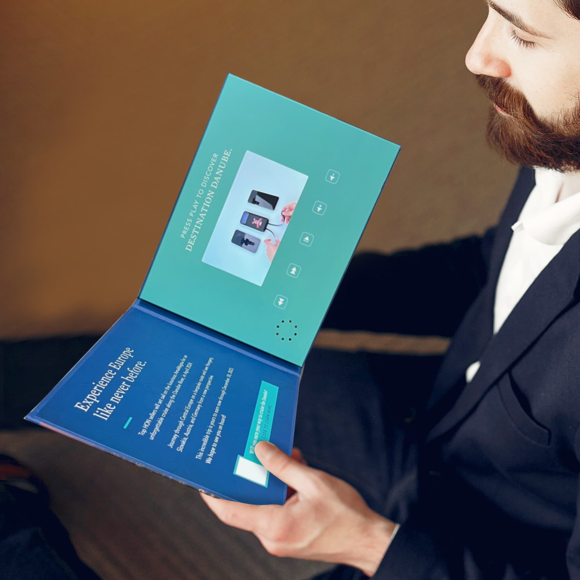 4.3inch LCD Video Brochure