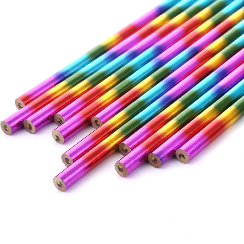 Long Four-Colour Pencil - without Eraser