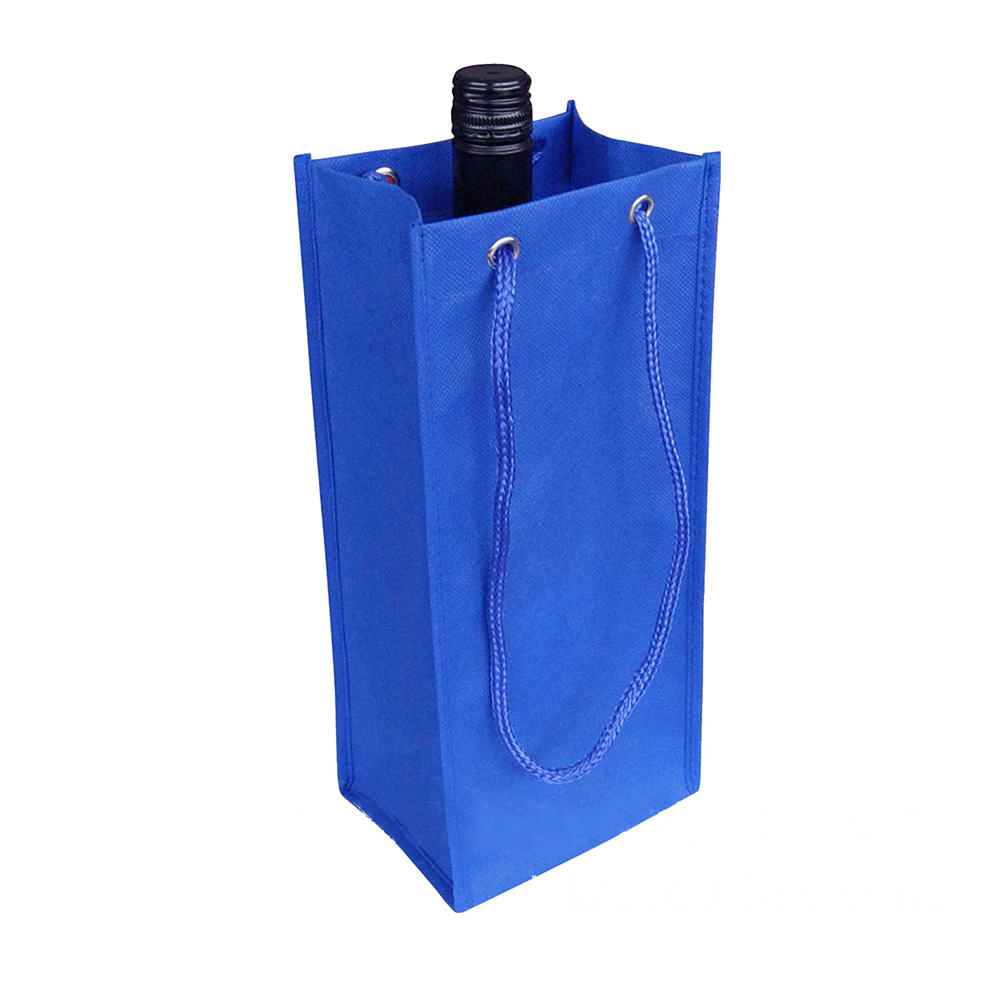 Non Woven Single Bottle Bag with Rope Handle