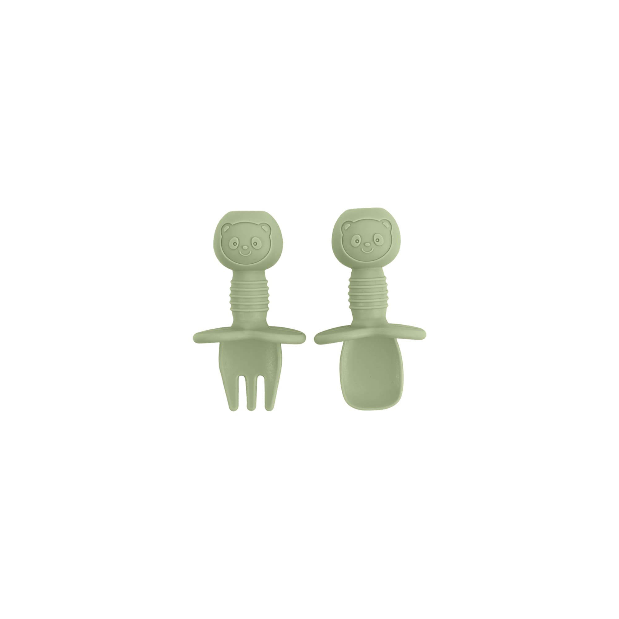 Bear Training Silicone Kids Cutlery