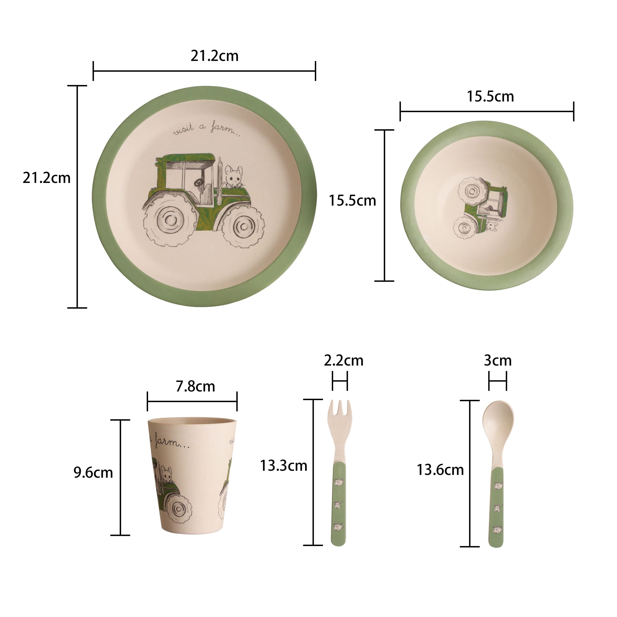 Bamboo Fiber Tableware