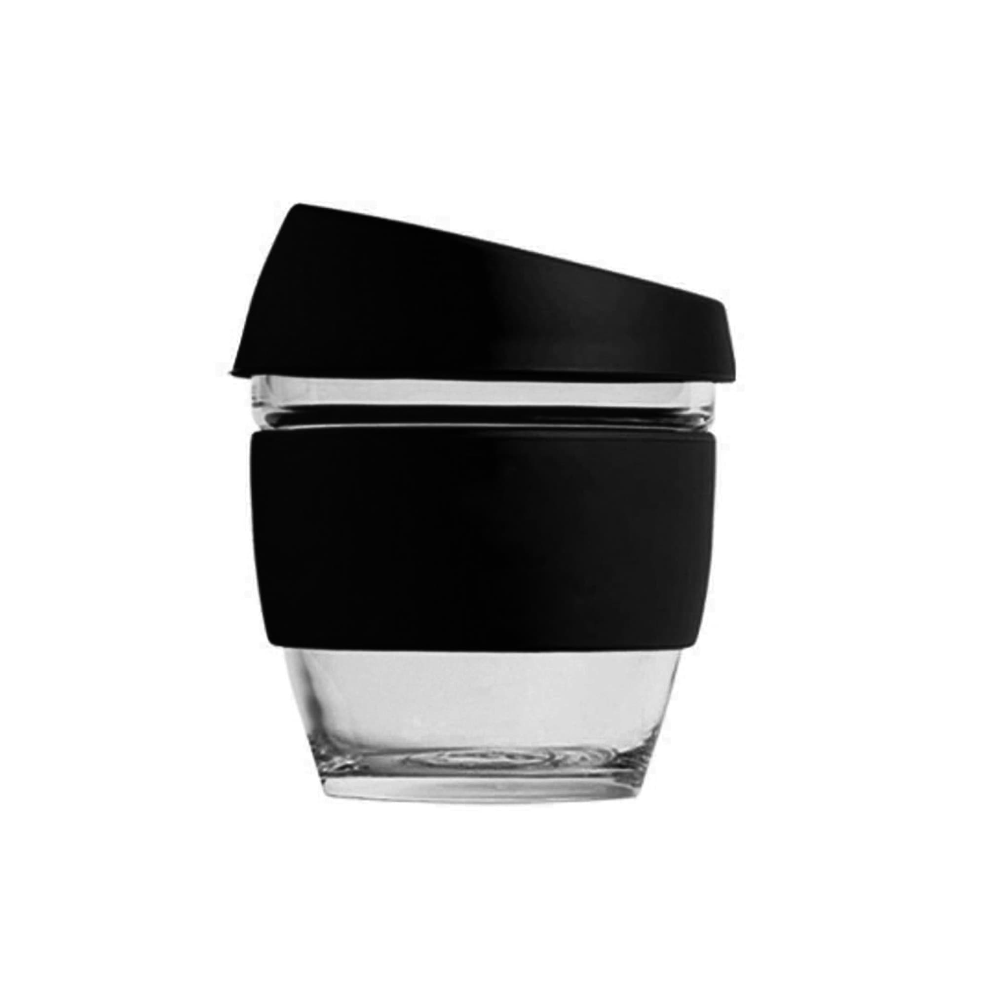 8 OZ Reusable Glass Coffee Cup