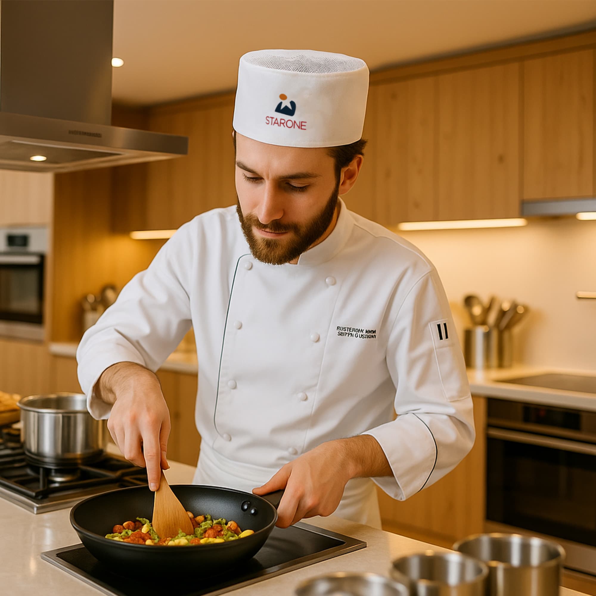 Chef Skull Caps