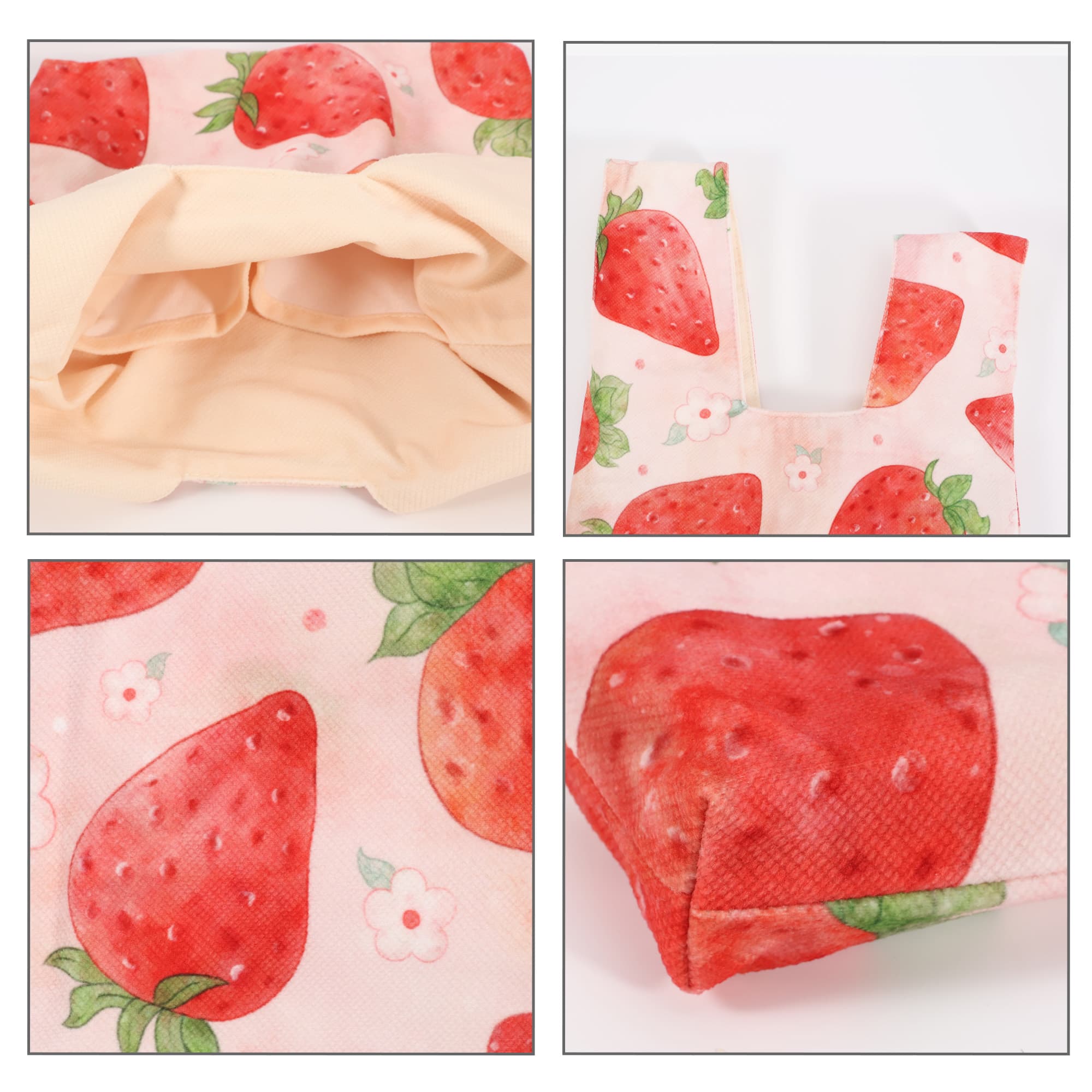 Sublimation Short Pile Wrist Bag