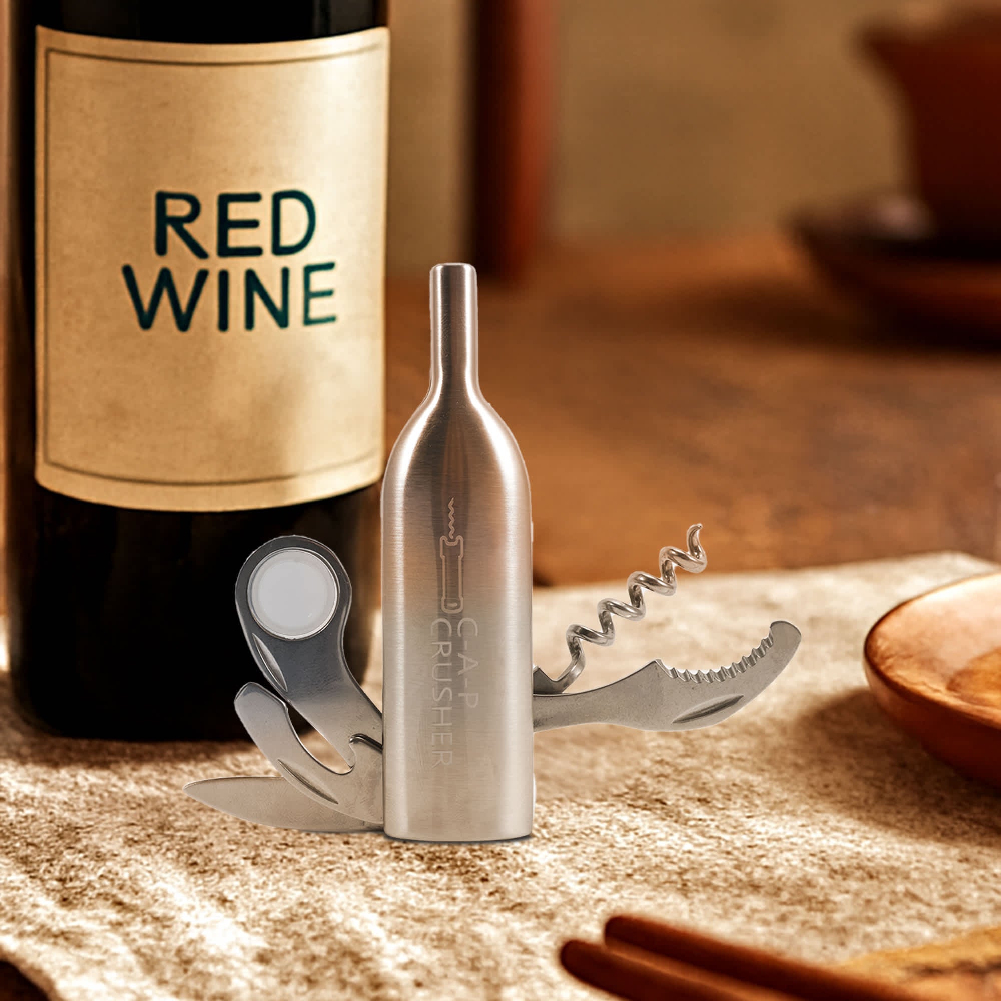 Custom 5 In 1 Wine Bottle Opener