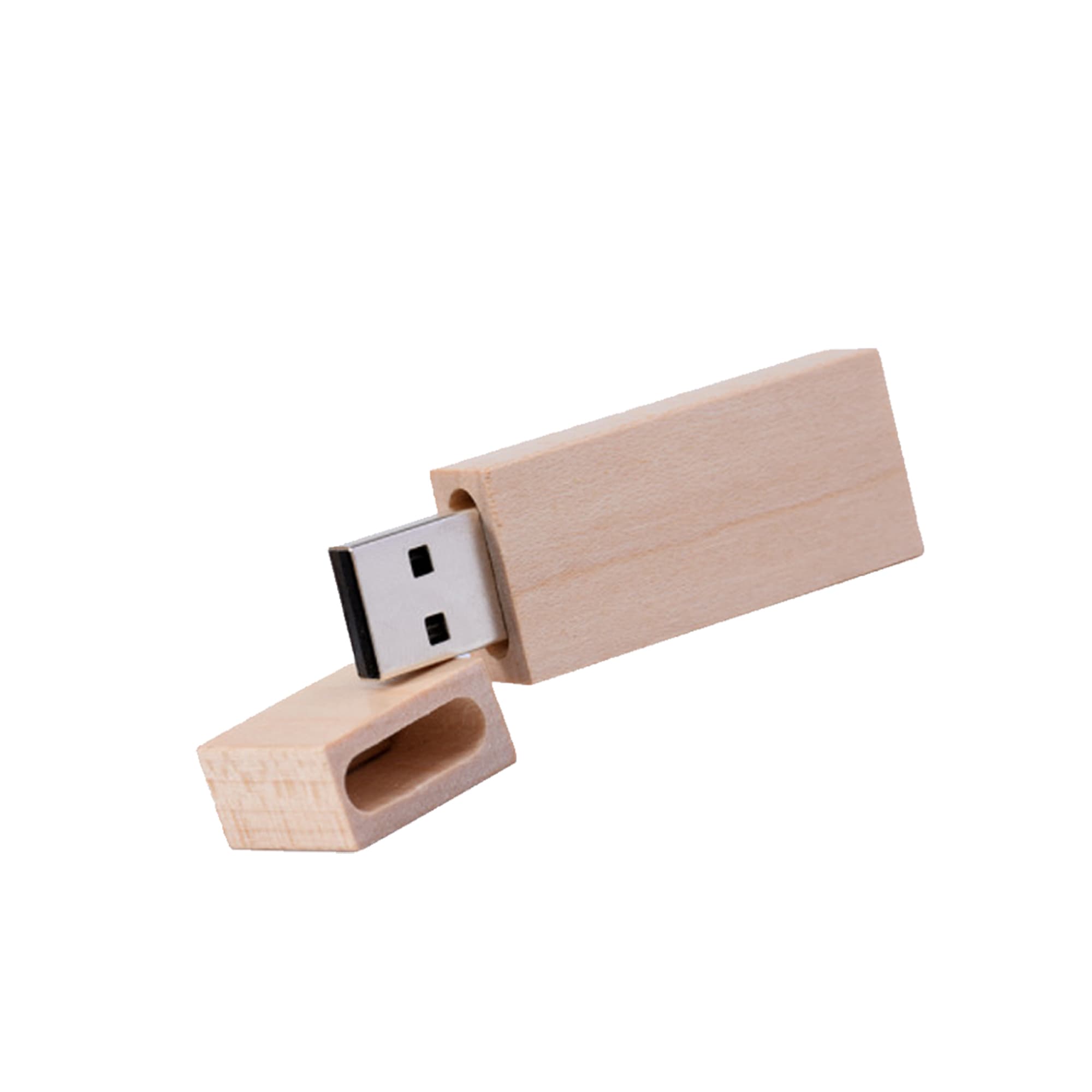 Rectangle Wooden Flash Drive