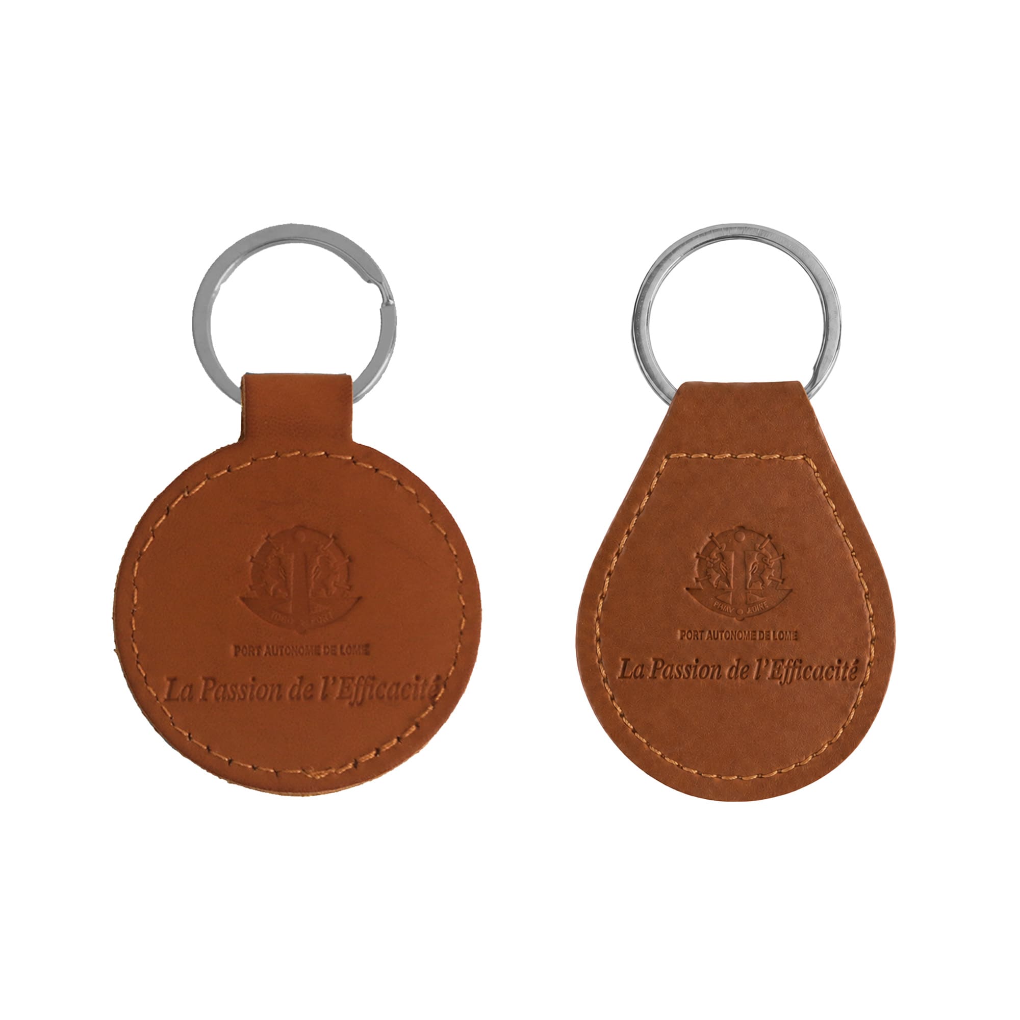 Classic PU Leather Keyring