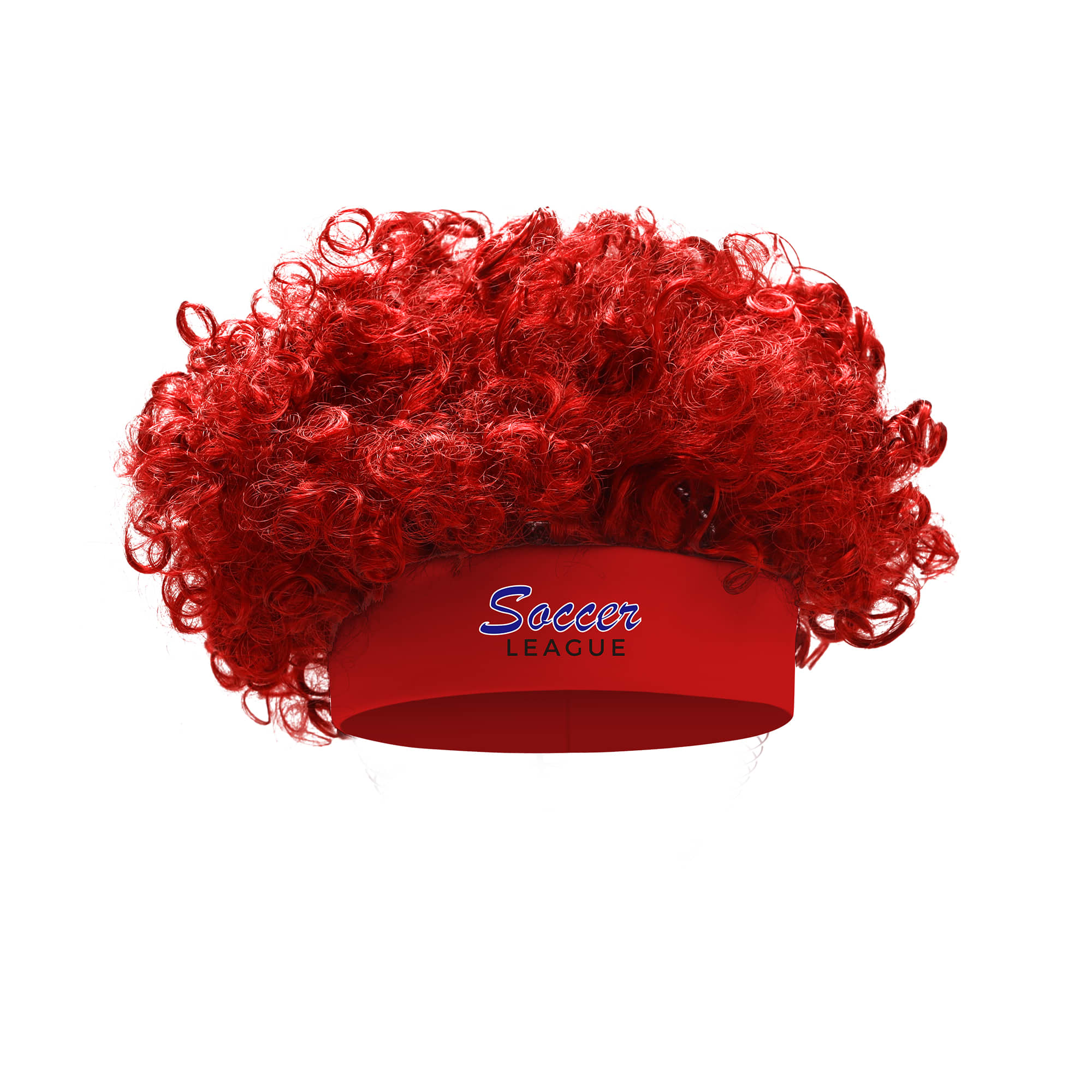 Solid Afro Headband Wig