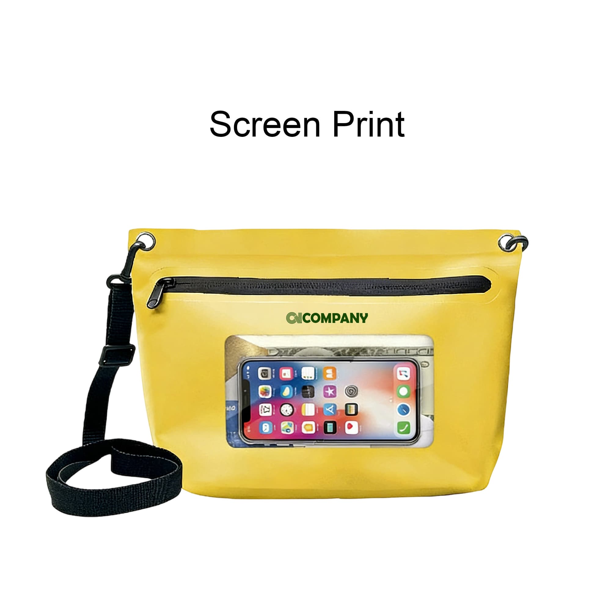 PVC Crossbody Phone Bag