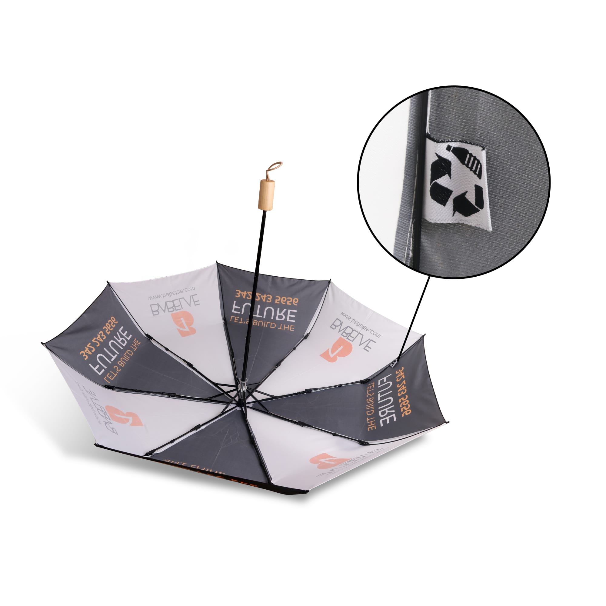 Regular Triple folding RPET umbrella