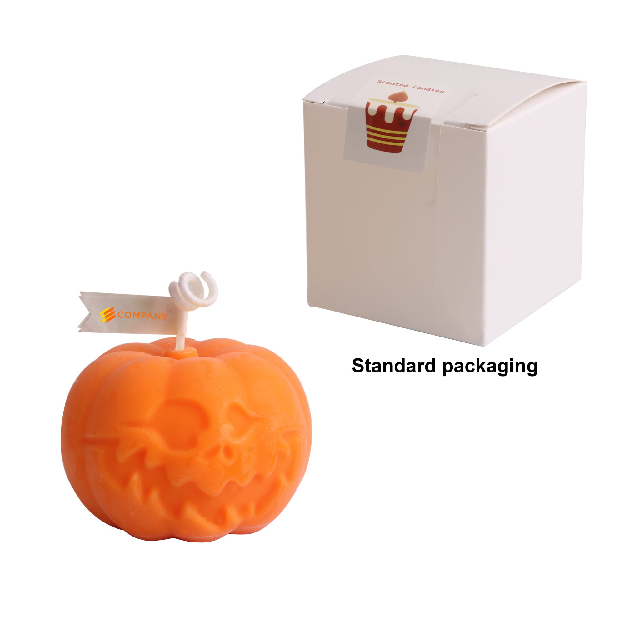 Pumpkin Shape Candles