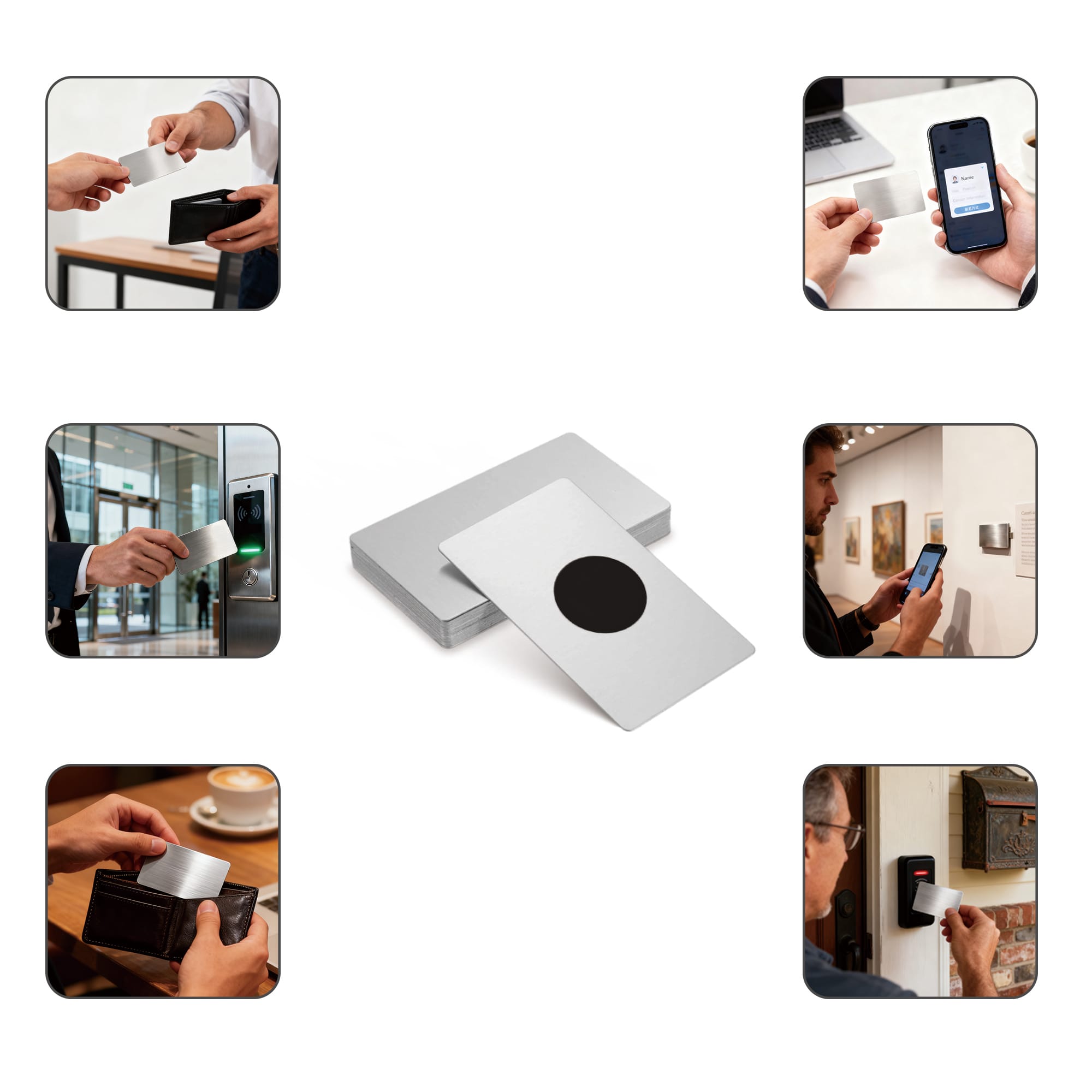 NFC Stainless steel Business Card