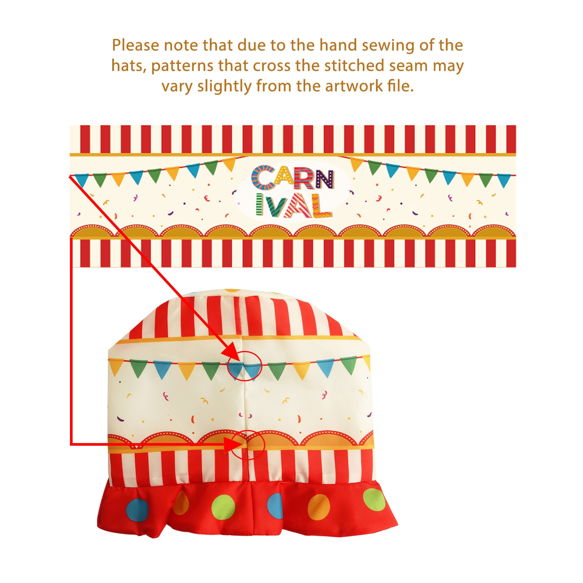 Custom Digital Printed Top Hat