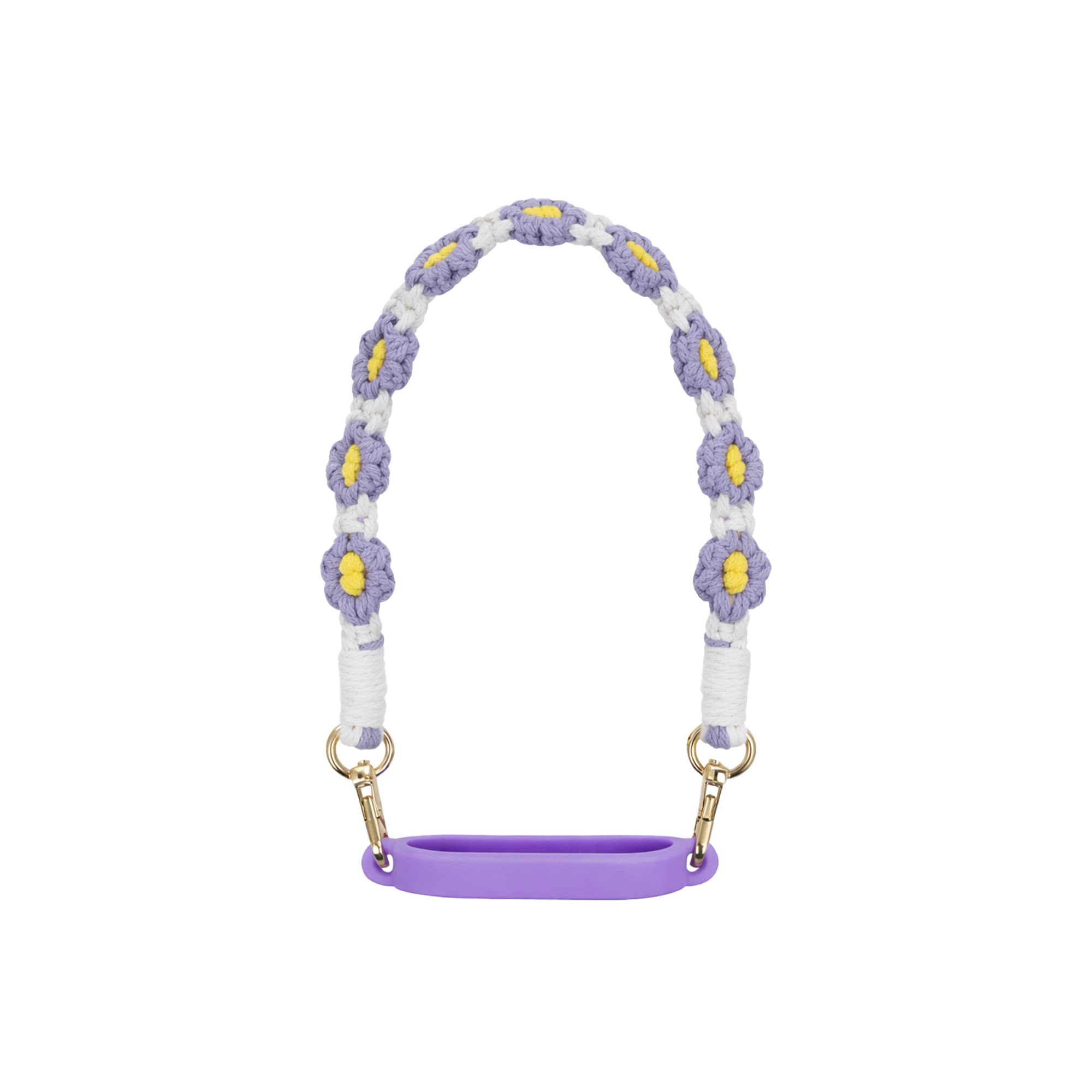 Woven Flower Tumbler Strap