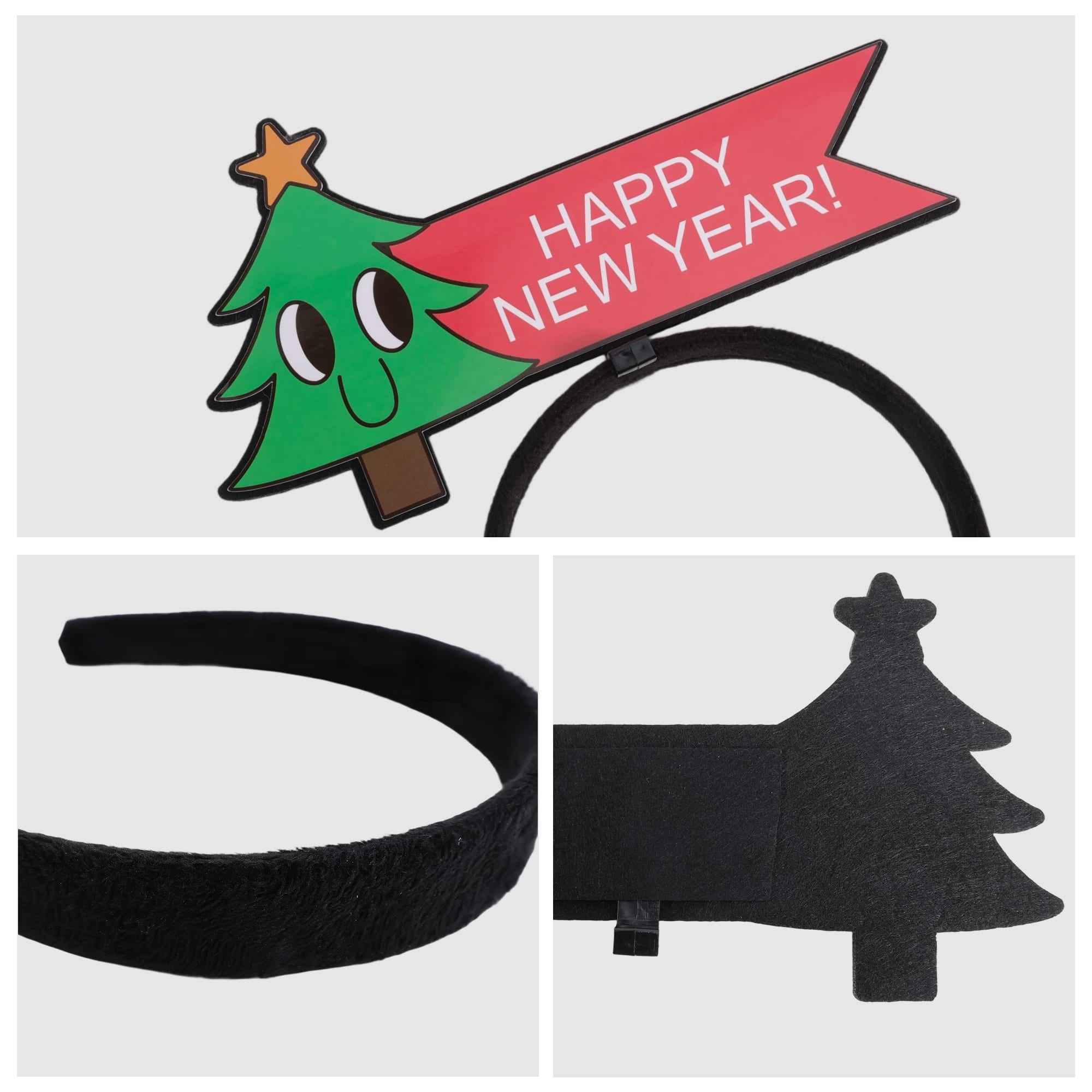 Glossy Coated Topper Headband