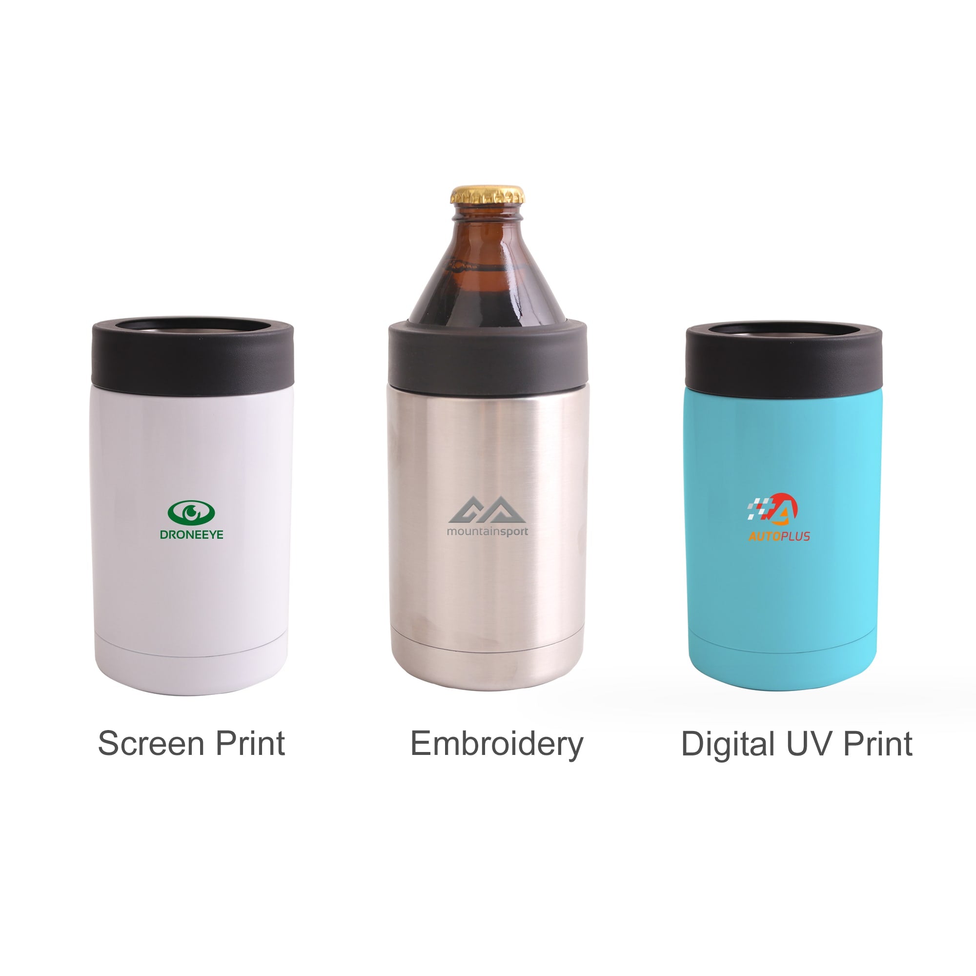 14oz Stainless Steel Stubby Holder