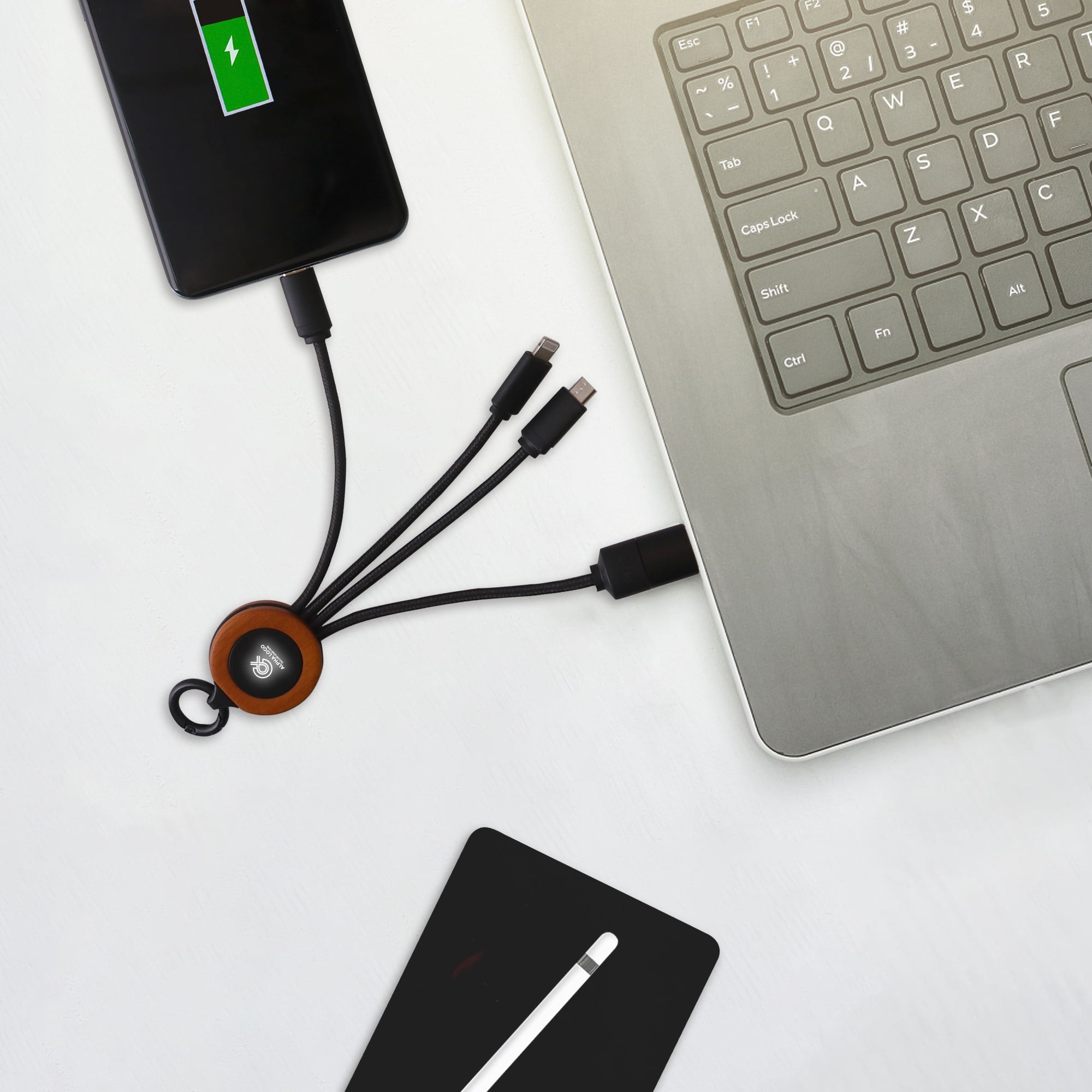 Light Up Charging Cable - Round Shape