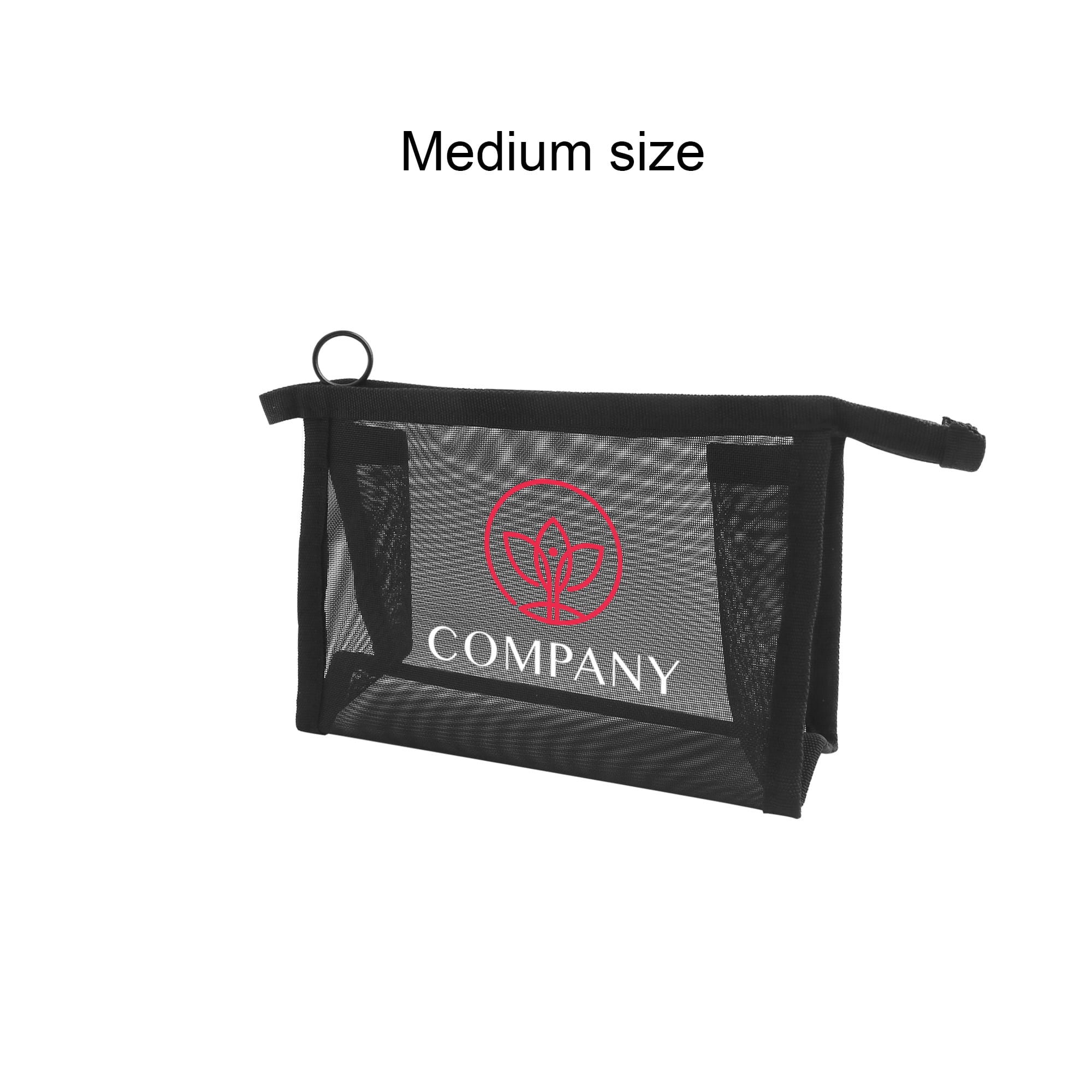 Nylon Mesh Triangular Cosmetic Bag