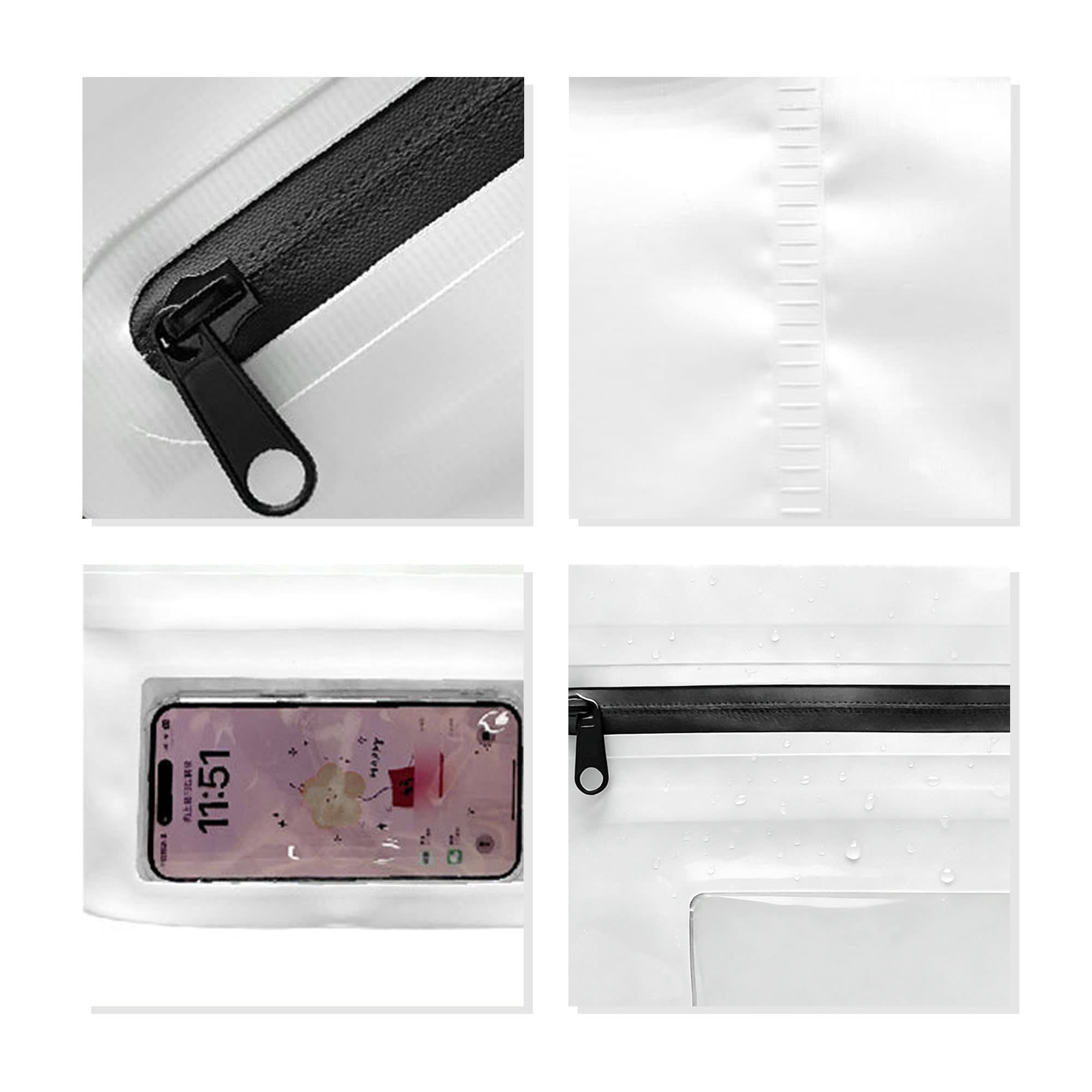 PVC Crossbody Phone Bag