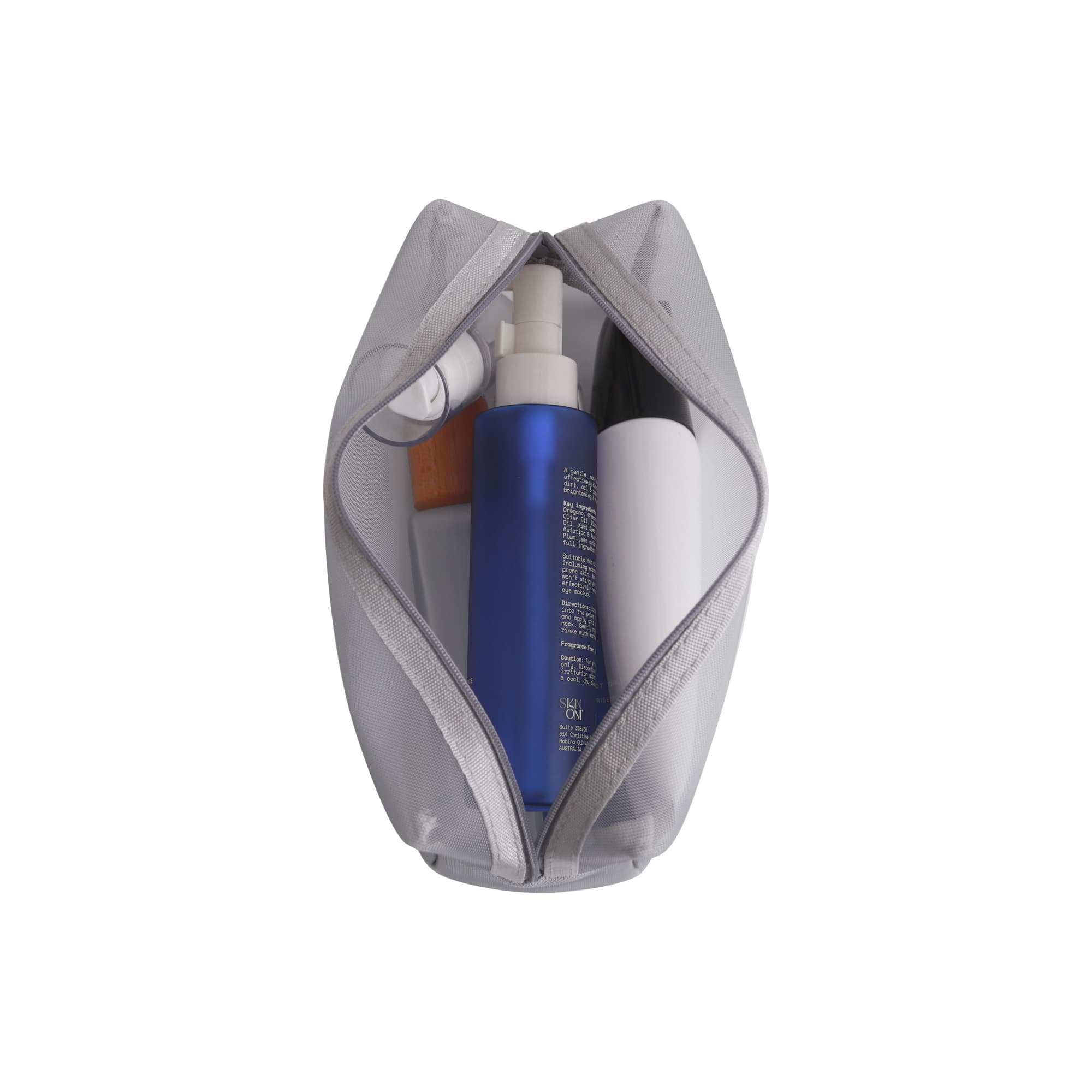Nylon Mesh Cosmetic Bag