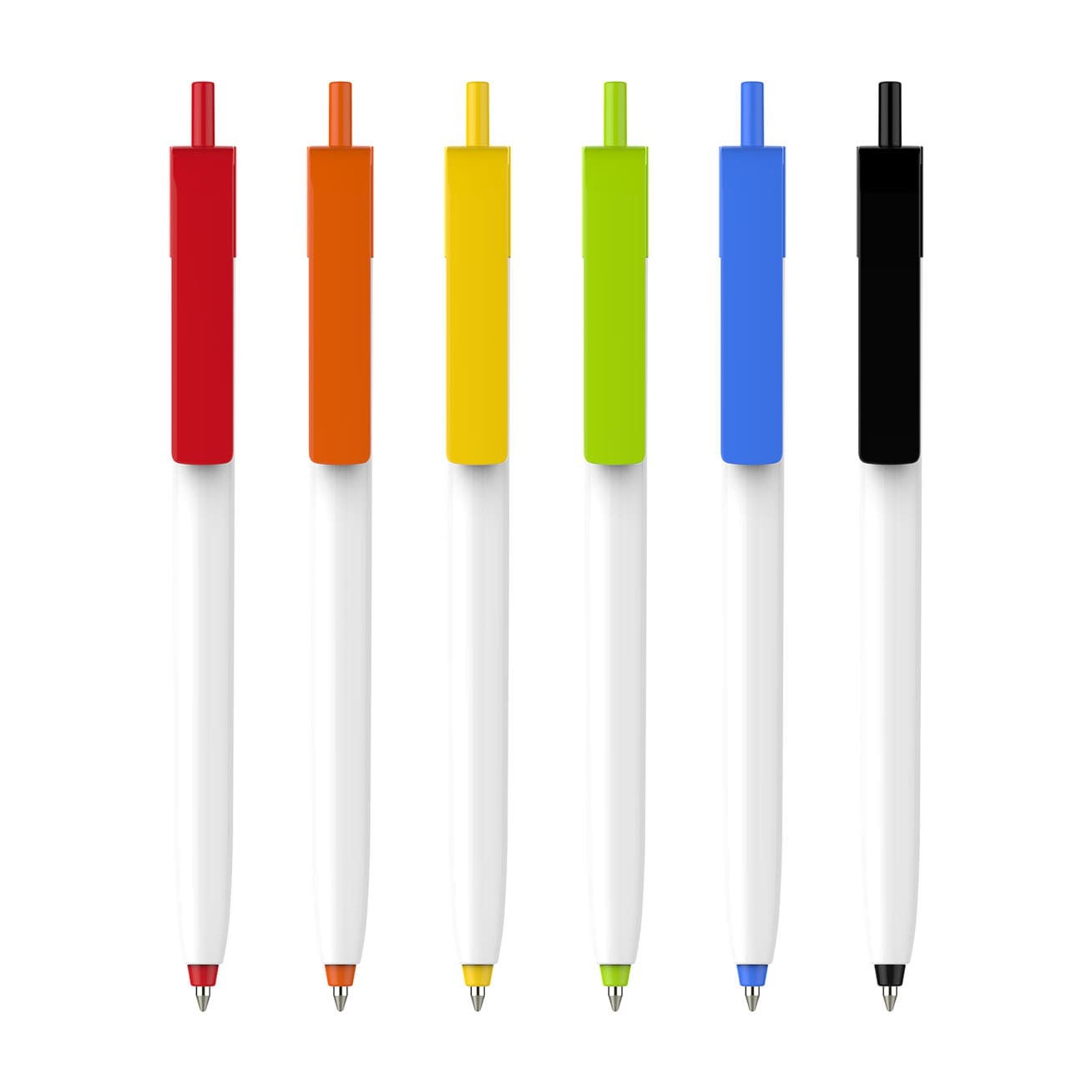 Push Button Pen - Creamy White Barrel