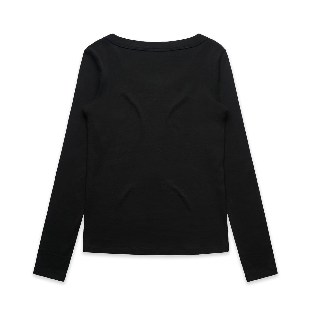 Wo's Organic Baby Rib L/S Tee