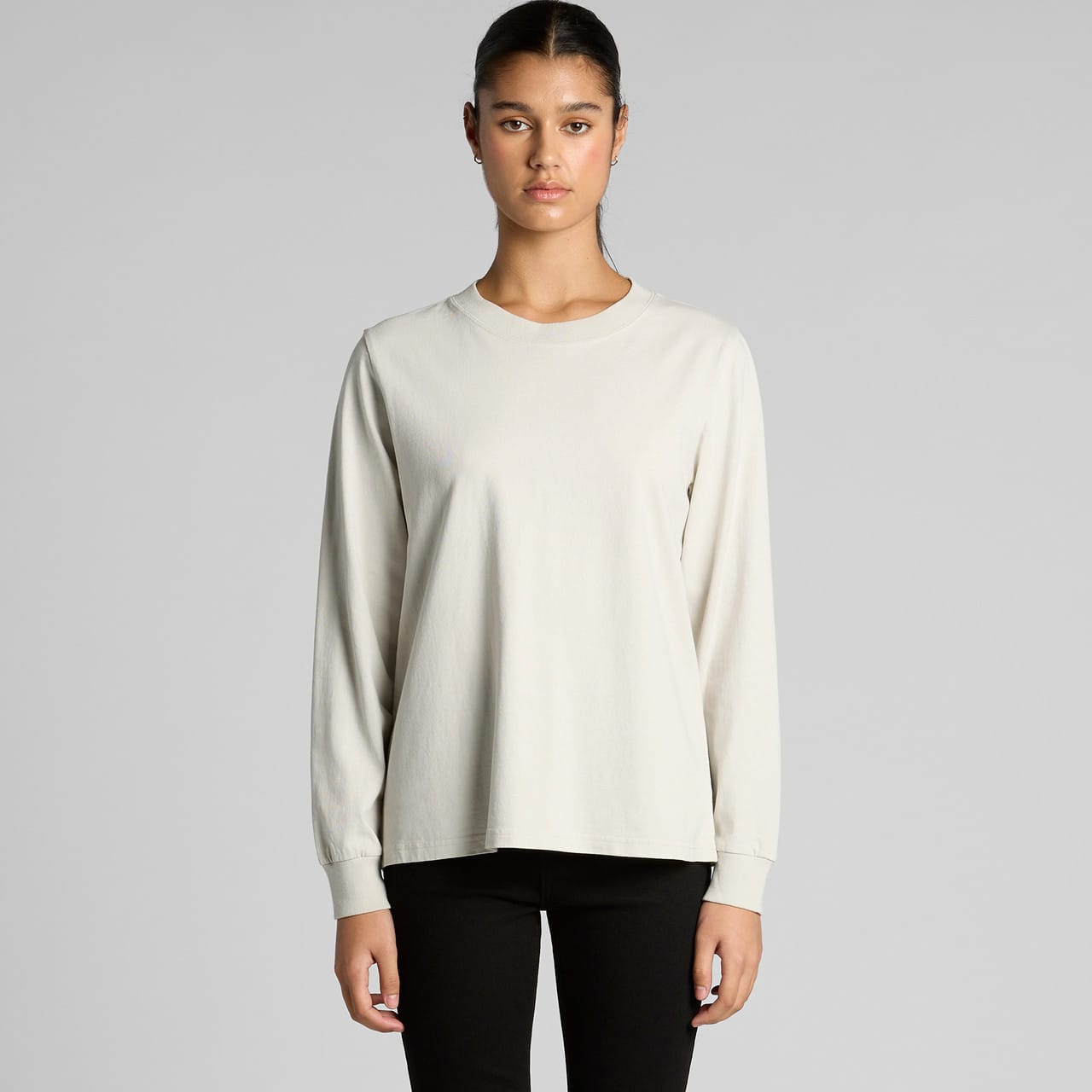 Wo's Heavy Faded L/S Tee