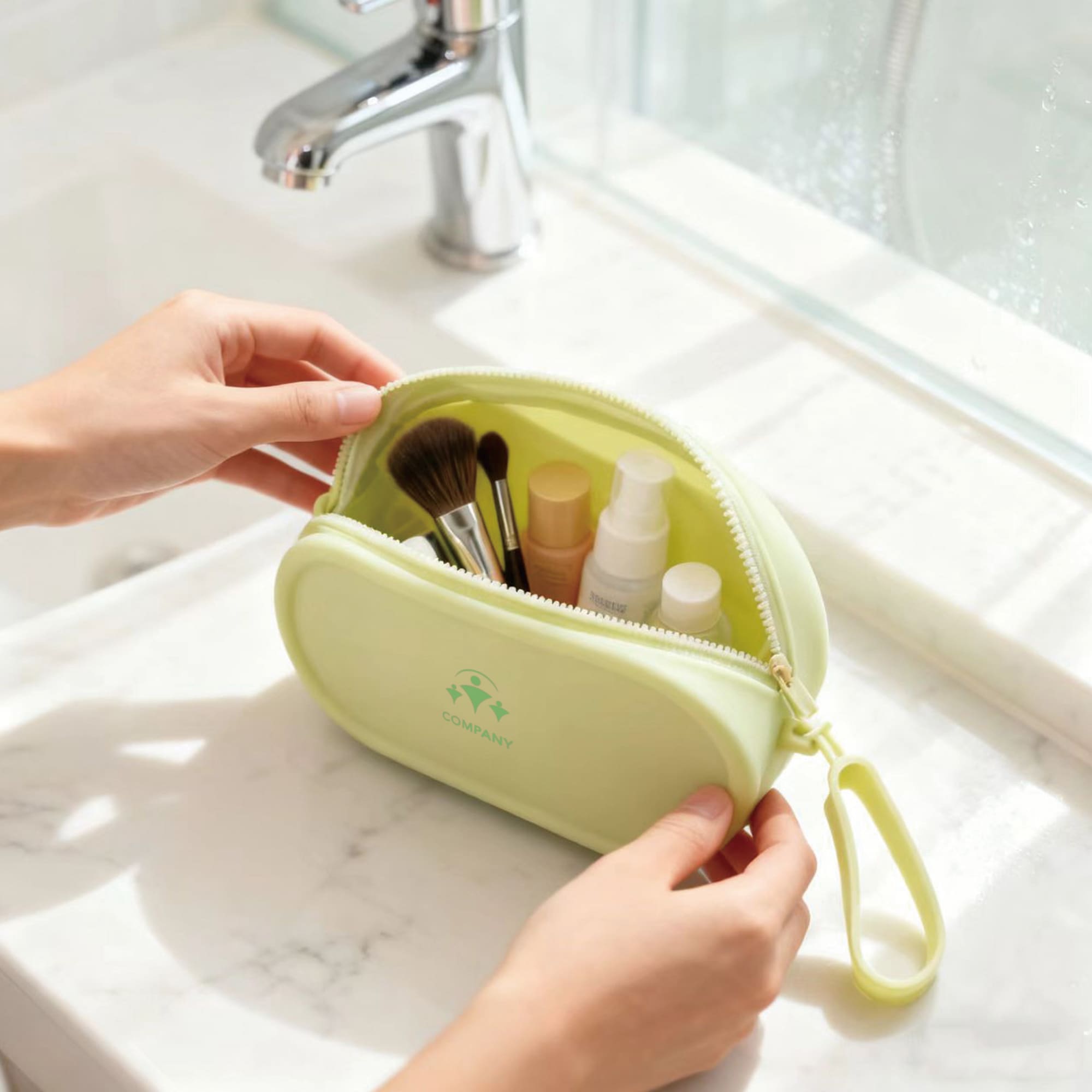 Round Silicone Storage Bag
