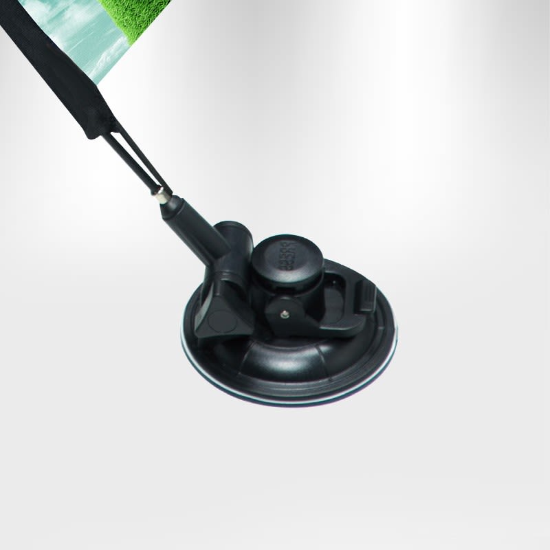 Rectangle Suction Cup Flag