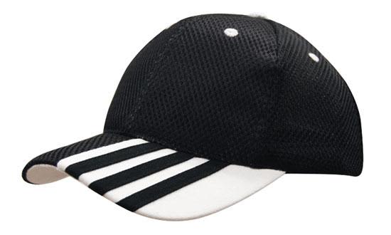 Sandwich Mesh with Striping on Peak