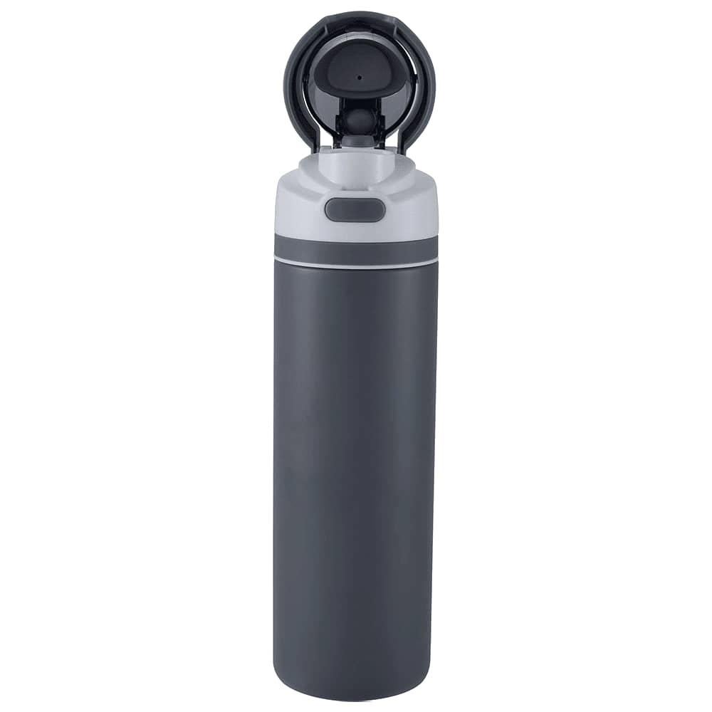 Elvin 900ml Recycled Stainless Flip Straw Bottle