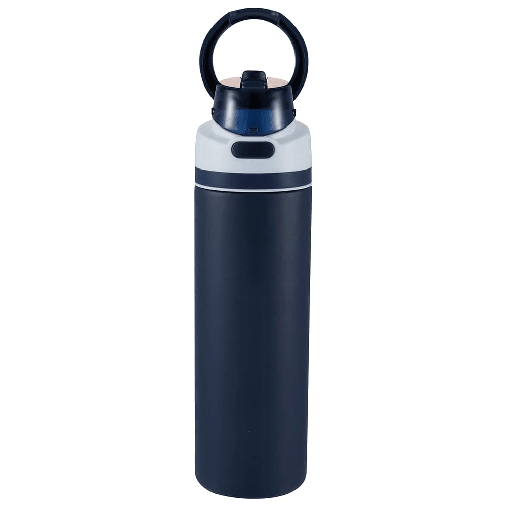 Elvin 900ml Recycled Stainless Flip Straw Bottle
