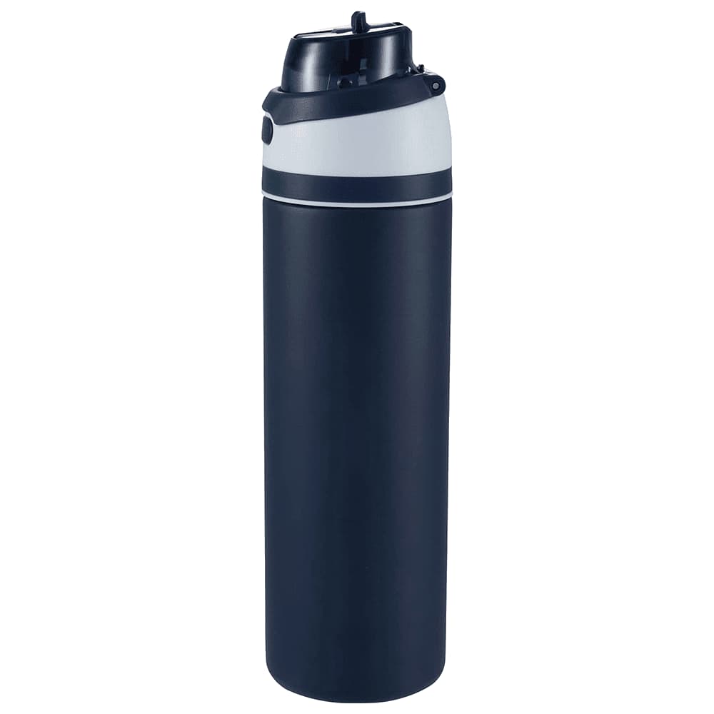 Elvin 900ml Recycled Stainless Flip Straw Bottle