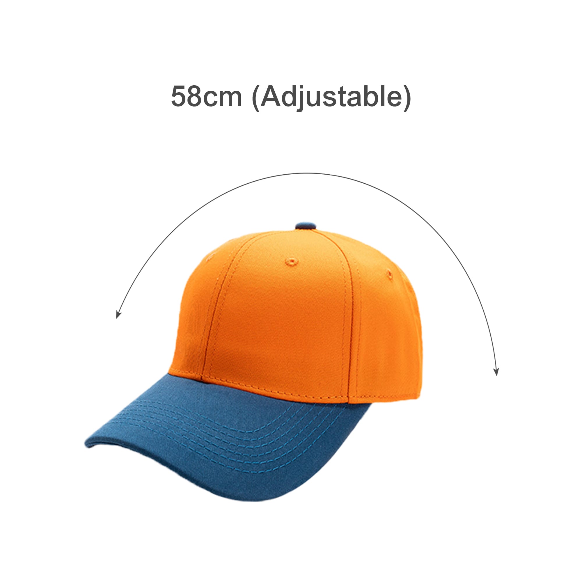 6 Panel Adjustable Baseball Cap
