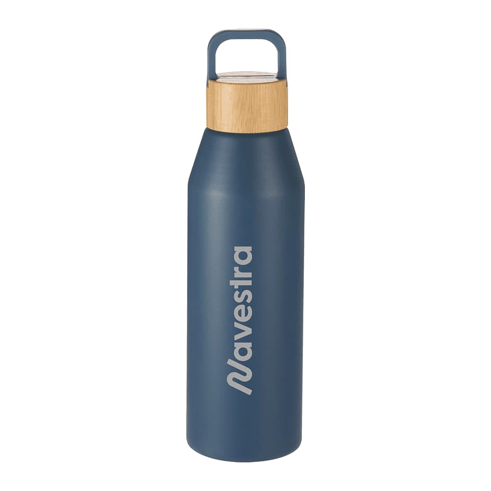 Aspen Recycled Bottle with Bamboo Lid - 1L