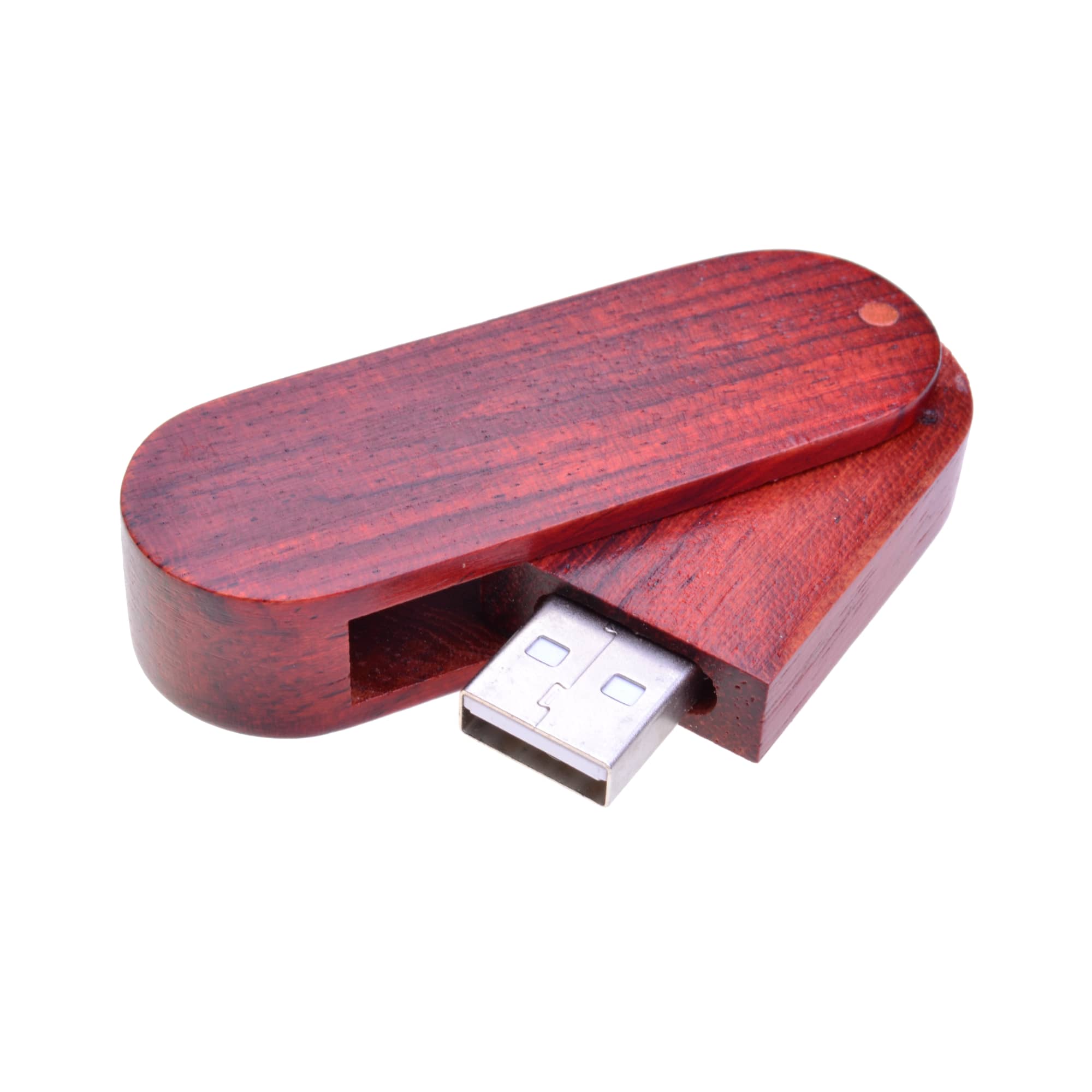 Swivel Wooden Flash Drive