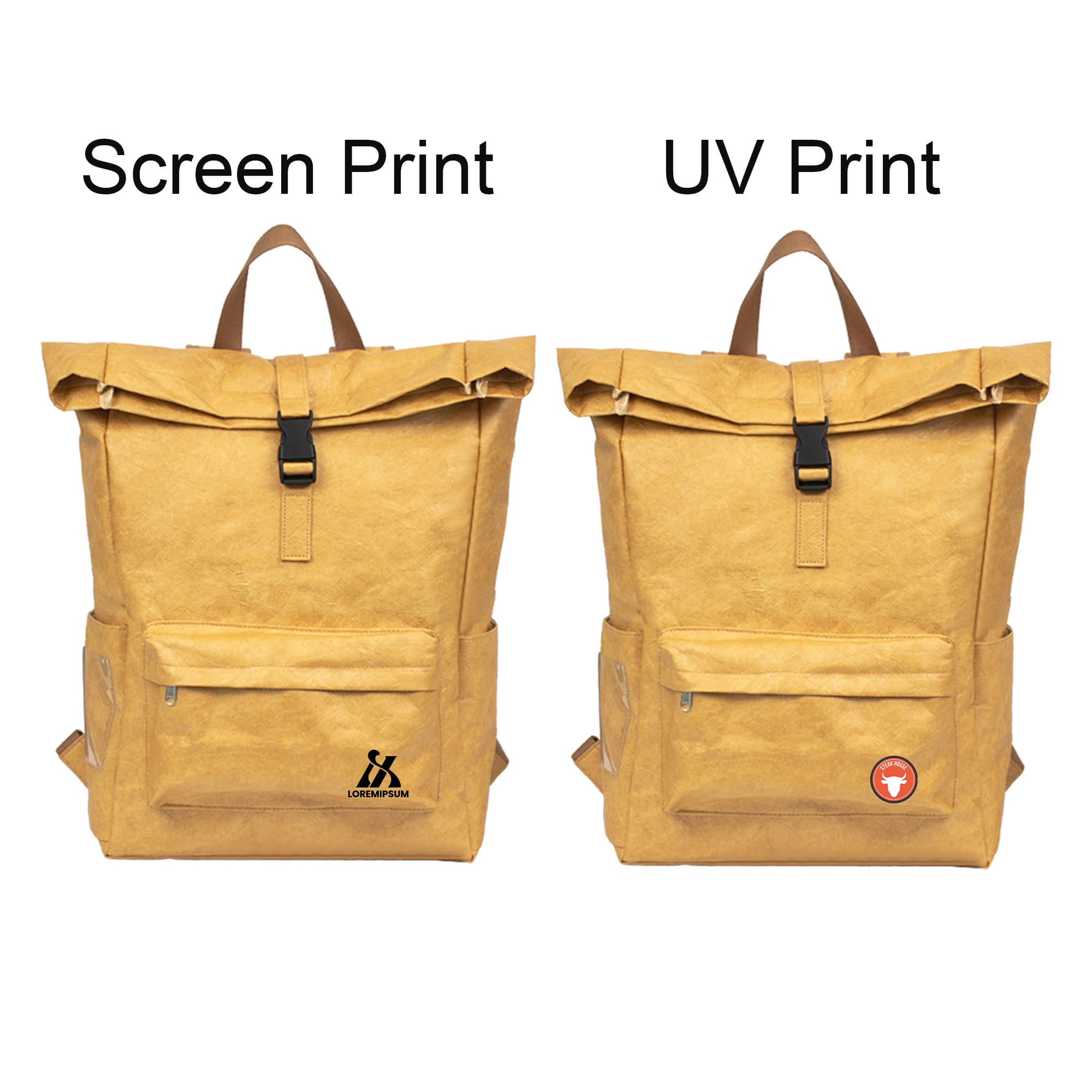 Tyvek Roll Top Backpack