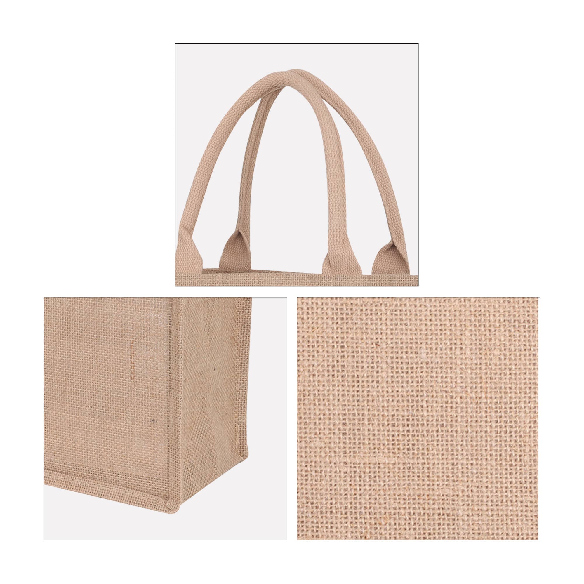 Natural Jute Tote Bag