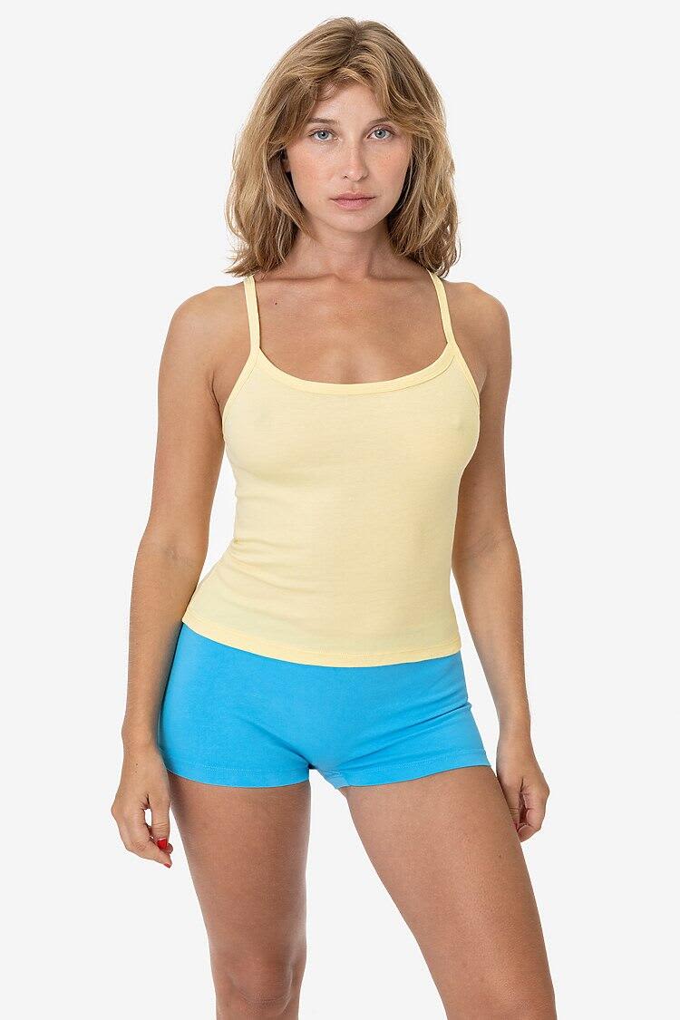 Baby Rib Spaghetti Tank Top